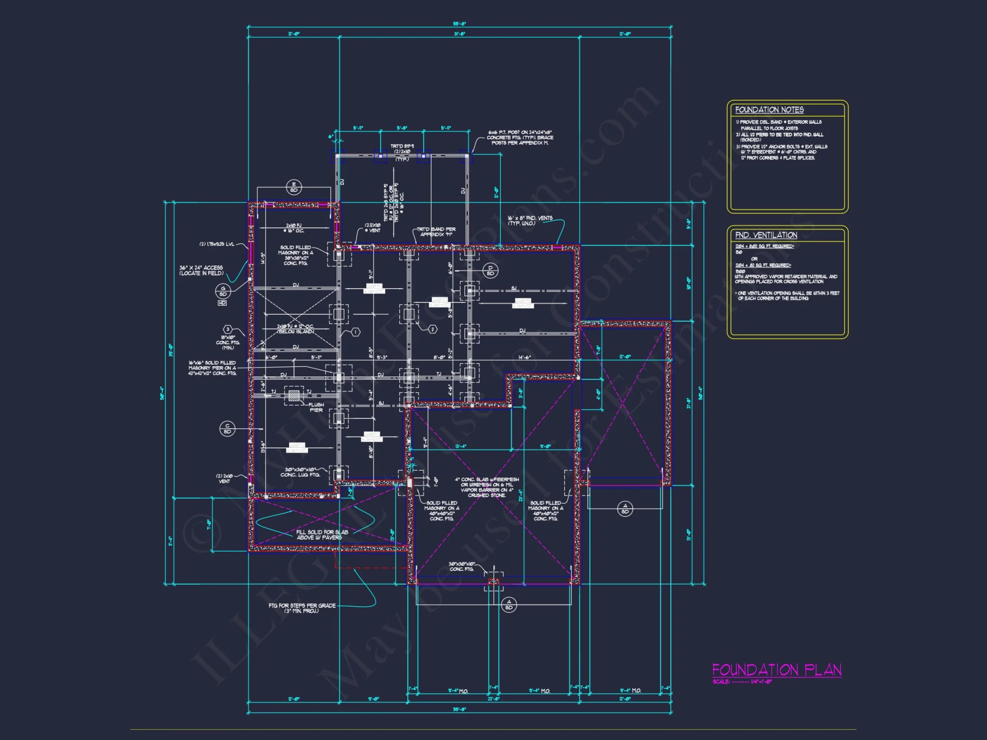 Beautiful CAD house Design with 5 Bedrooms and 2.5 Stories