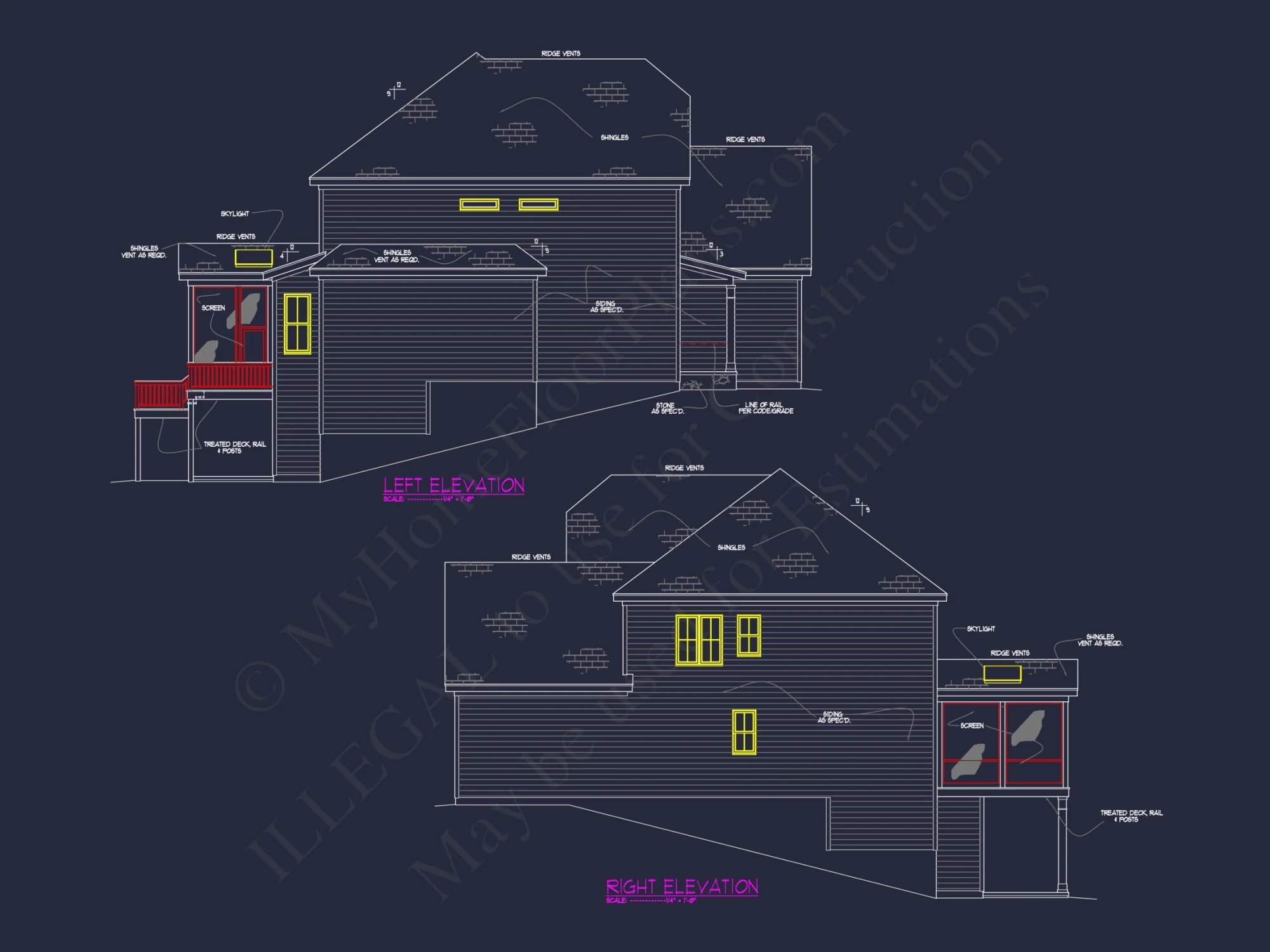 Elegant 3-Story house Plan with CAD Designs and Features