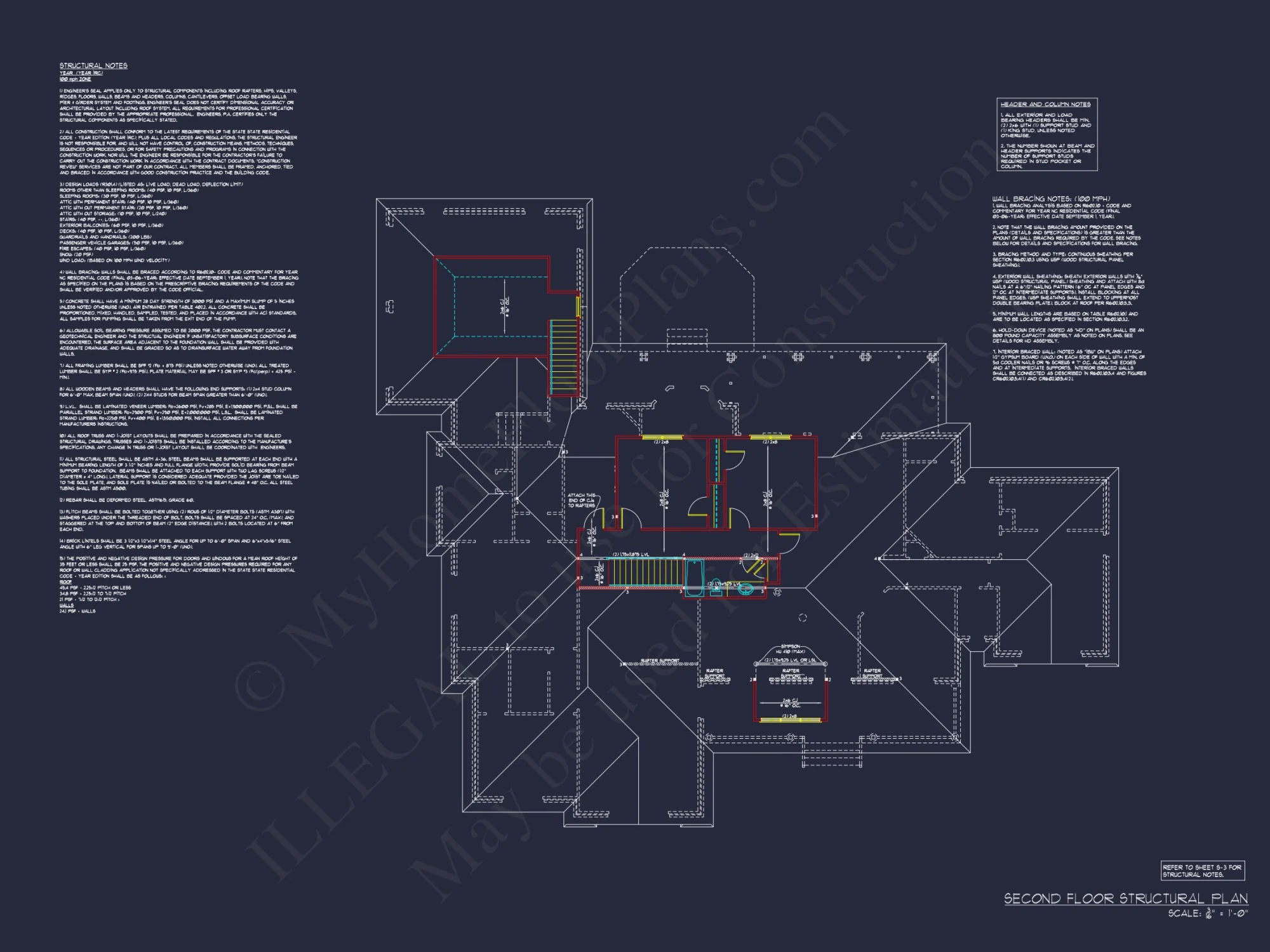 Elegant house Floor Plan: Blueprint Designs with CAD Architecture