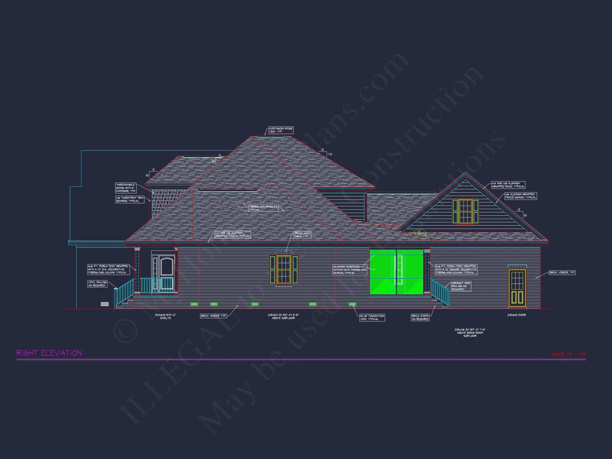 Elegant house Floor Plan: Blueprint Designs with CAD Architecture