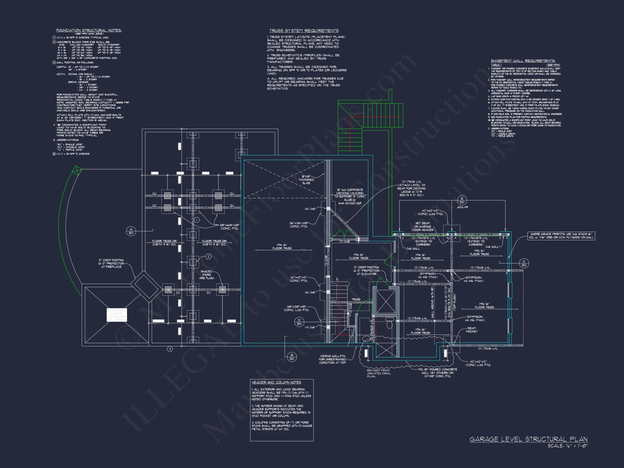 Beautiful Beach house Floor Plan with CAD Designs & Blueprint