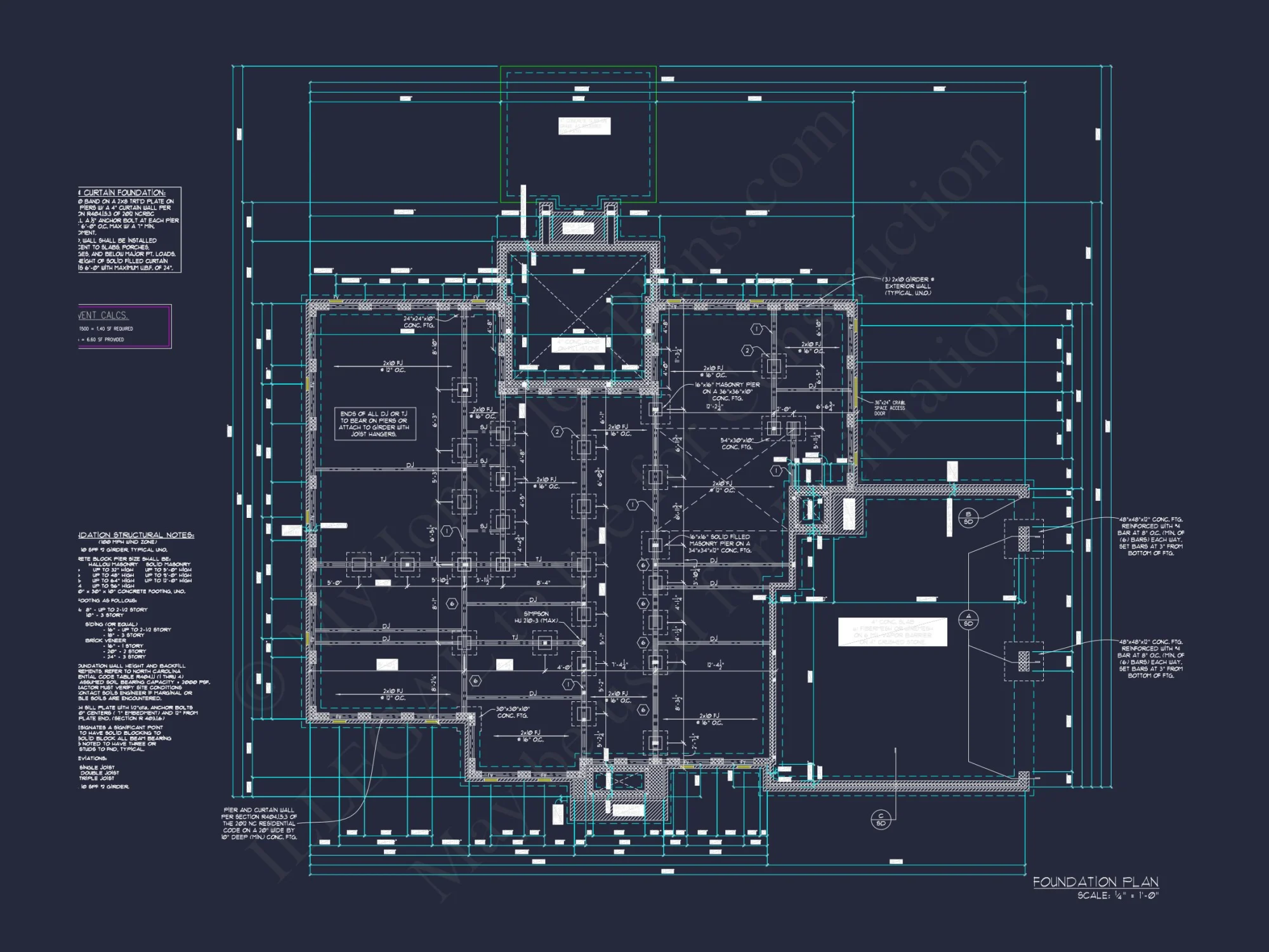 Stunning house Floor Plan with CAD Blueprints and 2-Story Design