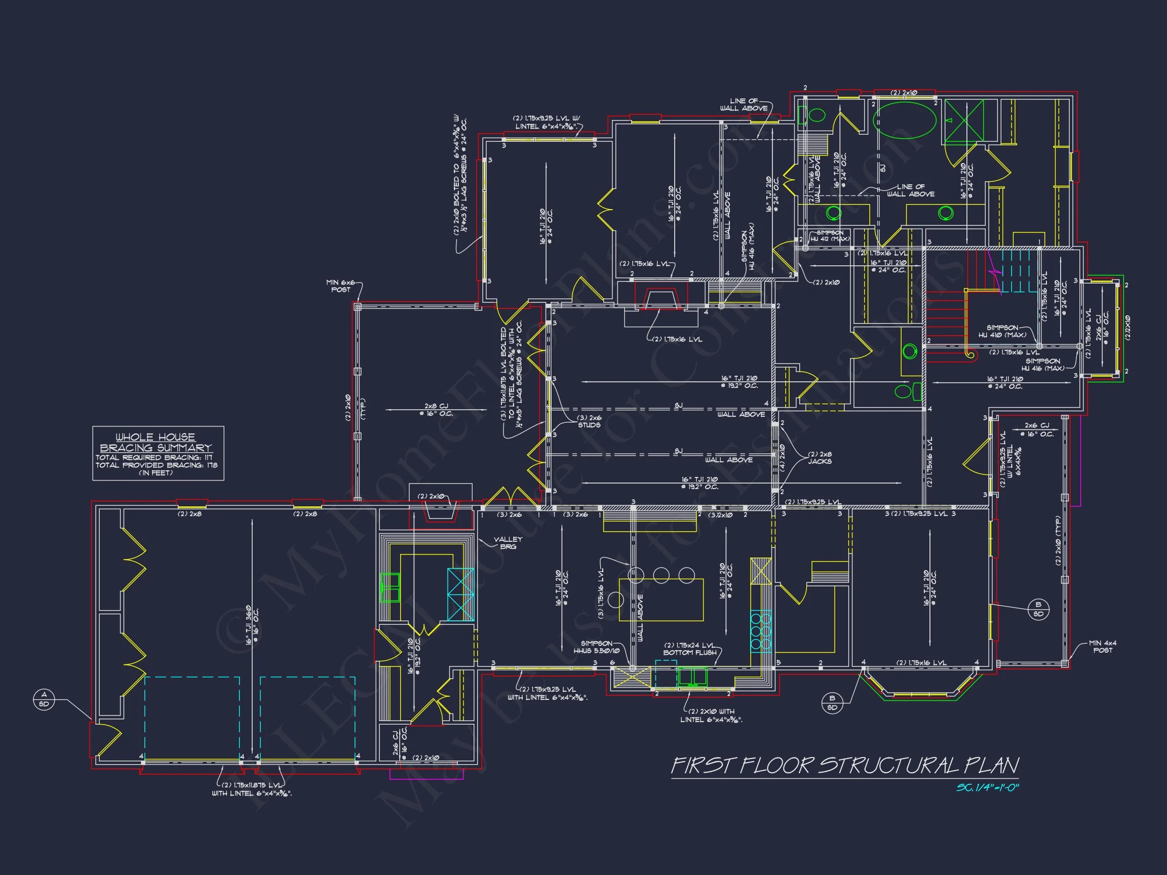 14-1451 HOUSE PLAN - Elegant House Plan Design with CAD & Blueprint Architecture 13 Elegant house Plan Design with CAD & Blueprint Architecture