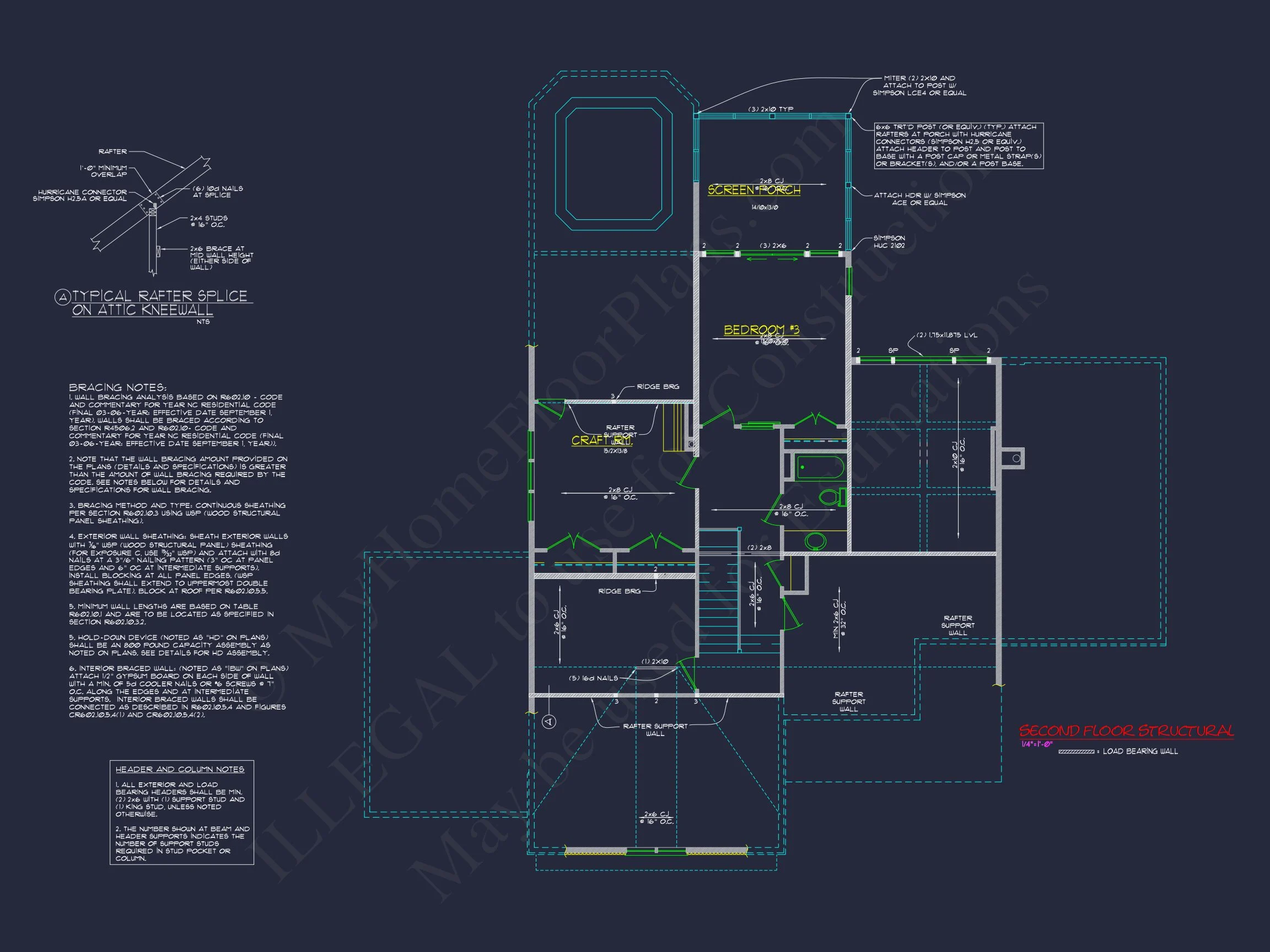 14-1438 HOUSE PLAN - Beautiful House Plan with 2 Floors – Blueprint & CAD Designs 12 Beautiful house Plan with 2 Floors – Blueprint & CAD Designs