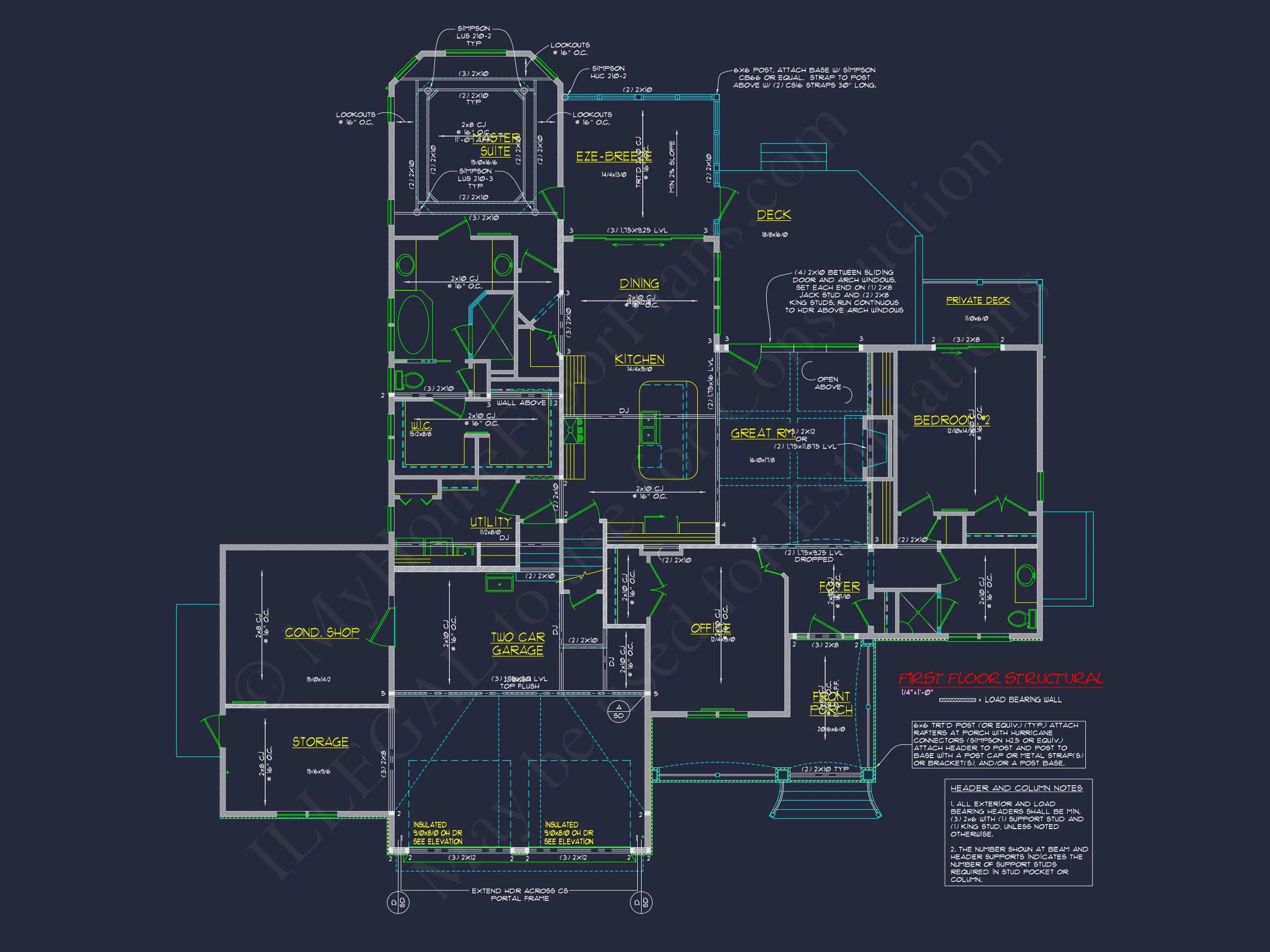 14-1438 HOUSE PLAN - Beautiful House Plan with 2 Floors – Blueprint & CAD Designs 11 Beautiful house Plan with 2 Floors – Blueprint & CAD Designs