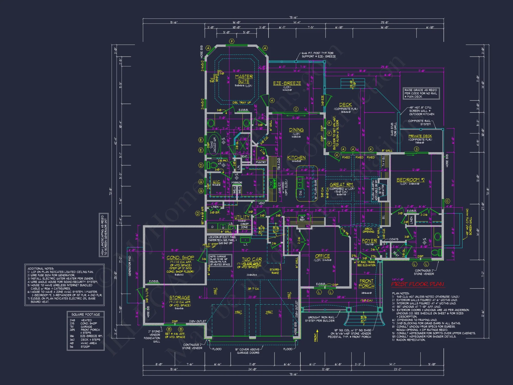 Beautiful house Plan with 2 Floors – Blueprint & CAD Designs