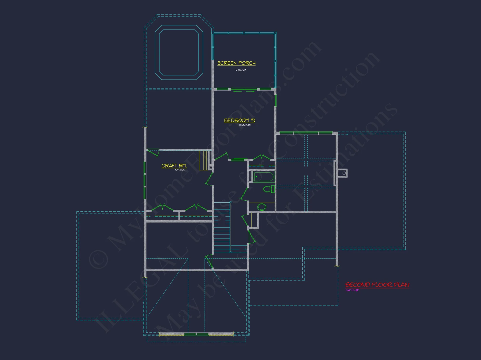 Beautiful house Plan with 2 Floors – Blueprint & CAD Designs