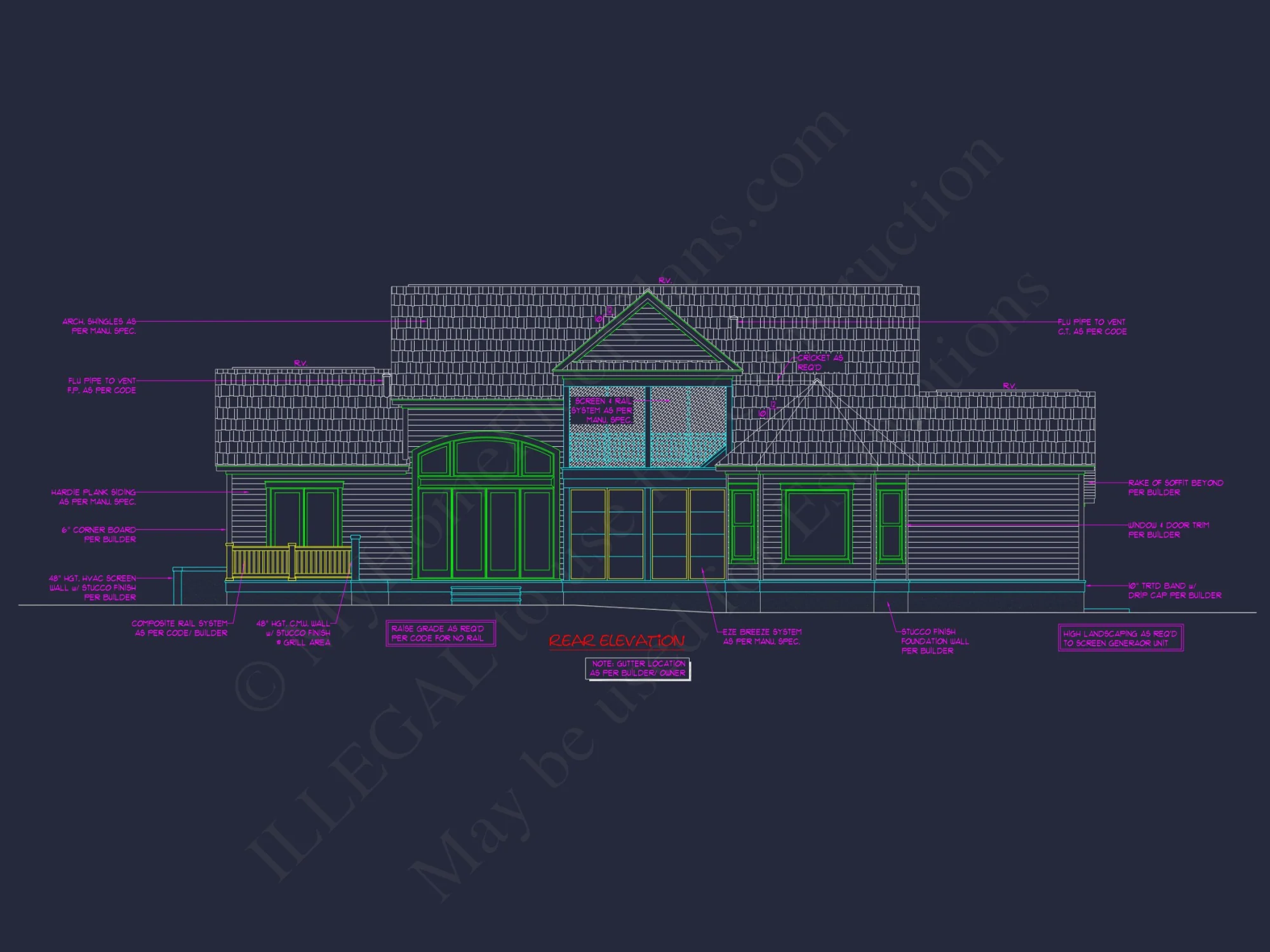 Beautiful house Plan with 2 Floors – Blueprint & CAD Designs