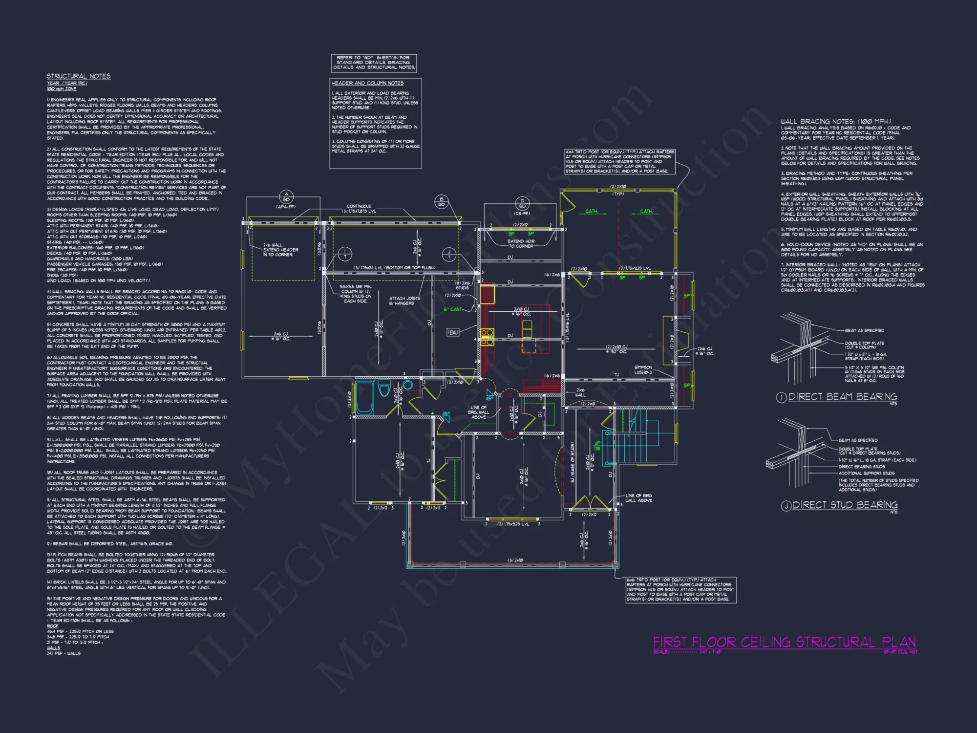 Elegant 3-Floor house Plan with CAD Blueprint and Designs