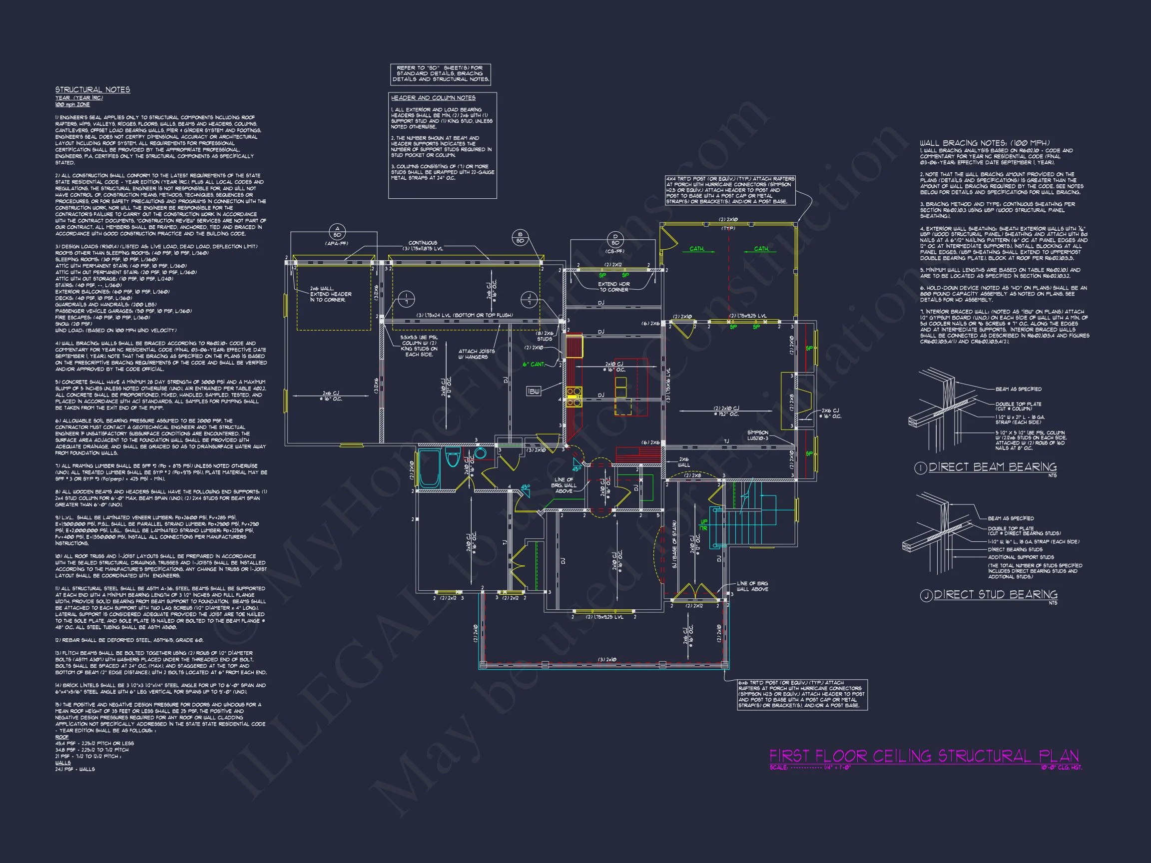 14-1434 HOUSE PLAN - Elegant 3-Floor House Plan with CAD Blueprint and Designs 11 Elegant 3-Floor house Plan with CAD Blueprint and Designs