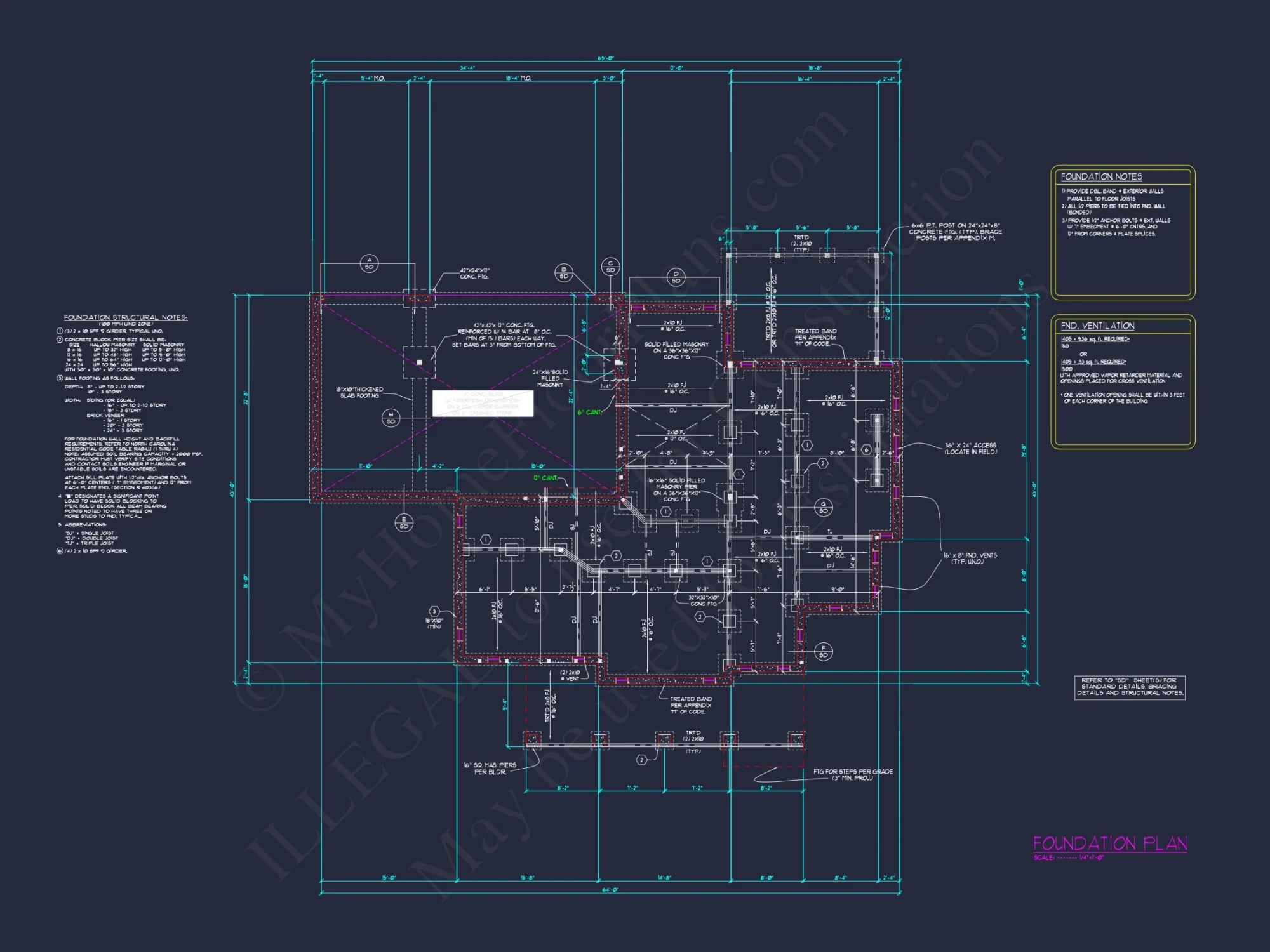 Elegant 3-Floor house Plan with CAD Blueprint and Designs