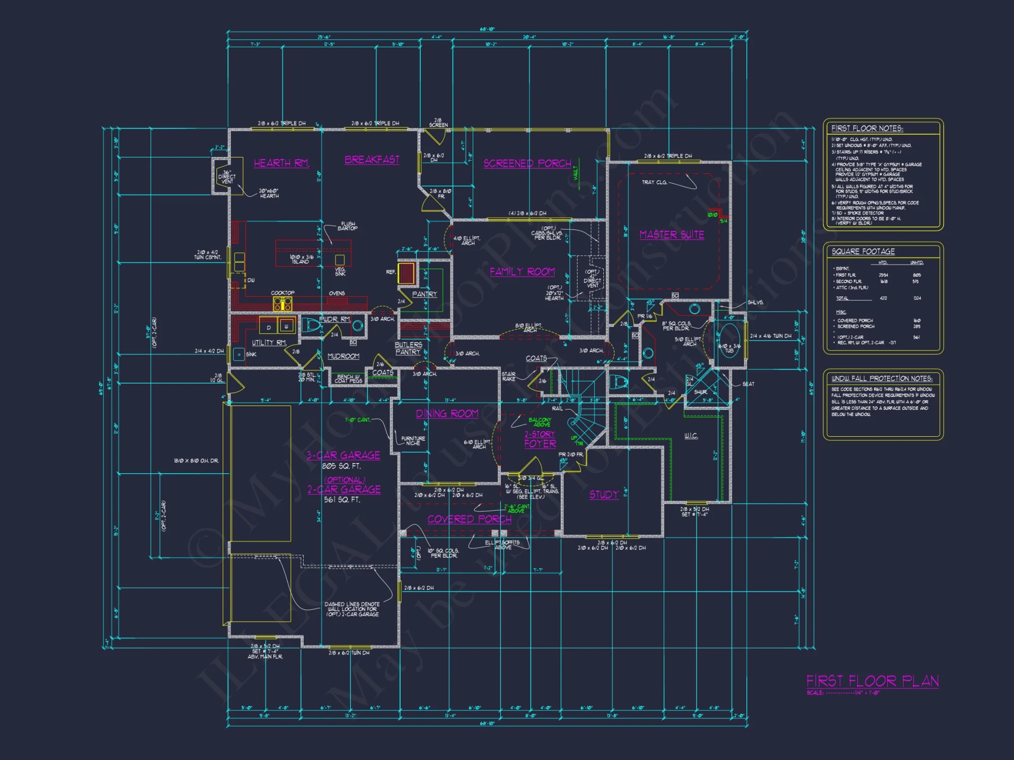 Custom house Plan Design Featuring Spacious Modern Blueprints