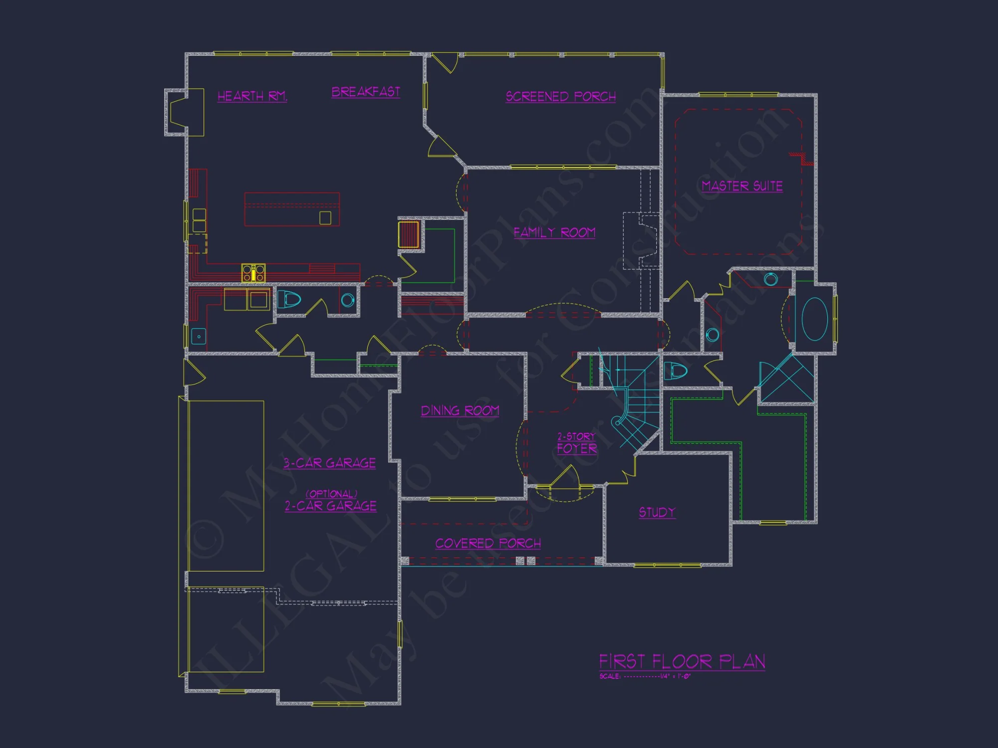 Custom house Plan Design Featuring Spacious Modern Blueprints