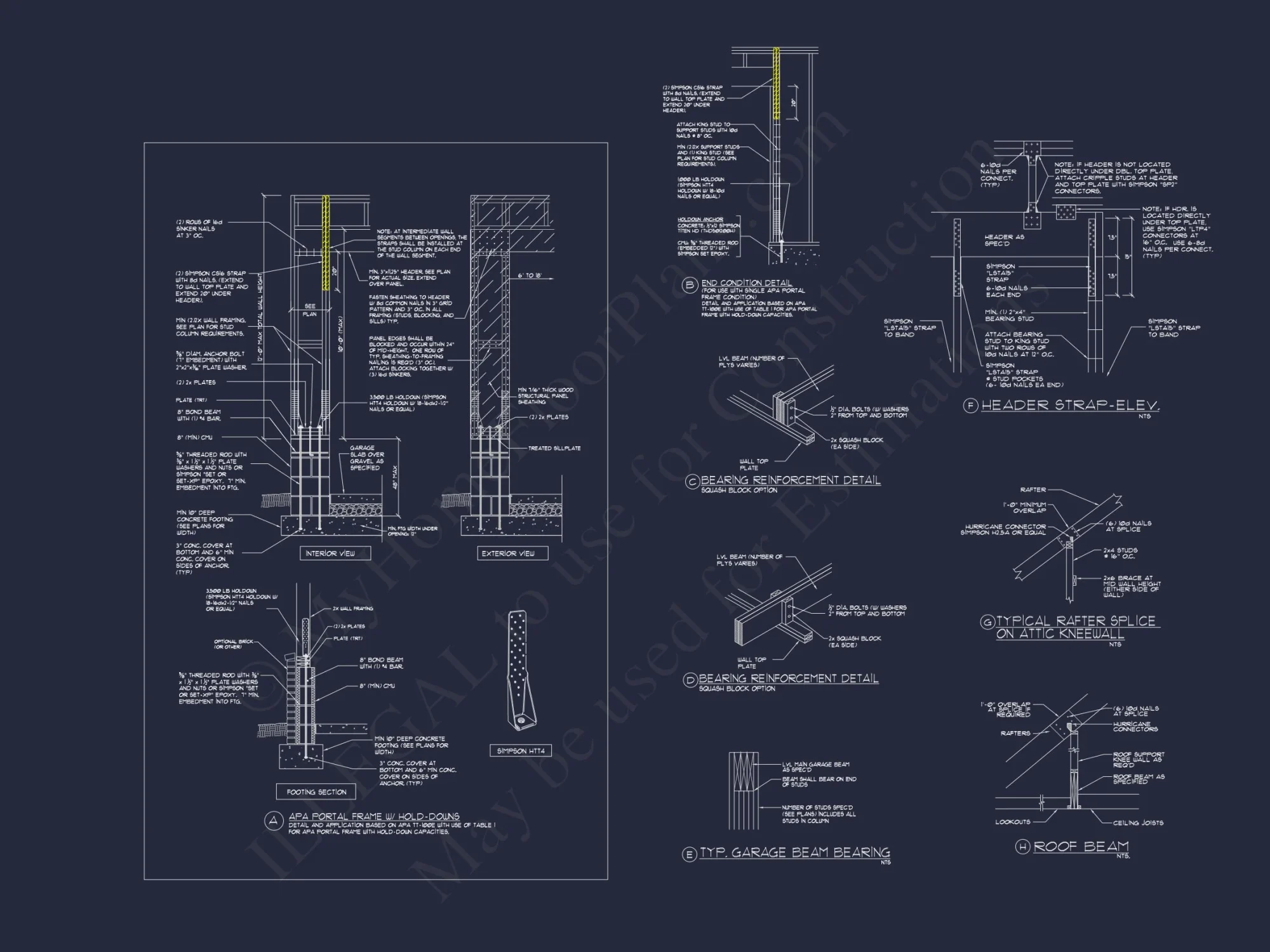 Modern Craftsman house Plan with Fireplace, 4 Bedrooms & Bonus