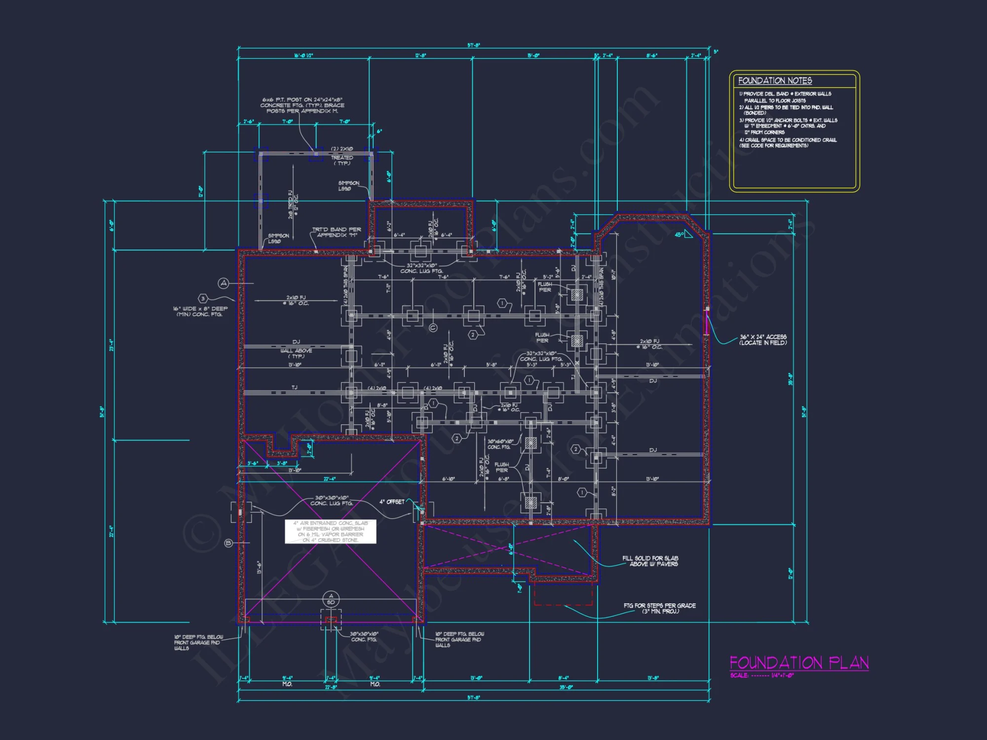 Elegant Craftsman house Plan, Floor Plan, and CAD Architecture