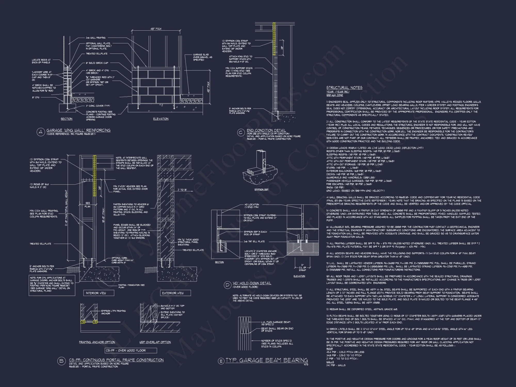 Traditional Farmhouse house Plan with Detailed CAD Designs