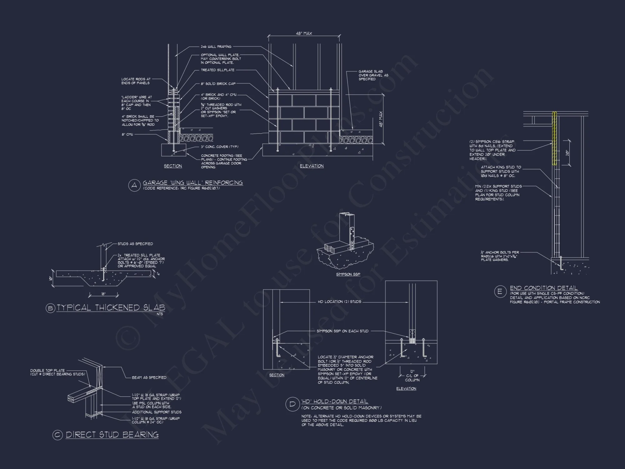 Beautiful house Plan with CAD Blueprint and Architectural Designs