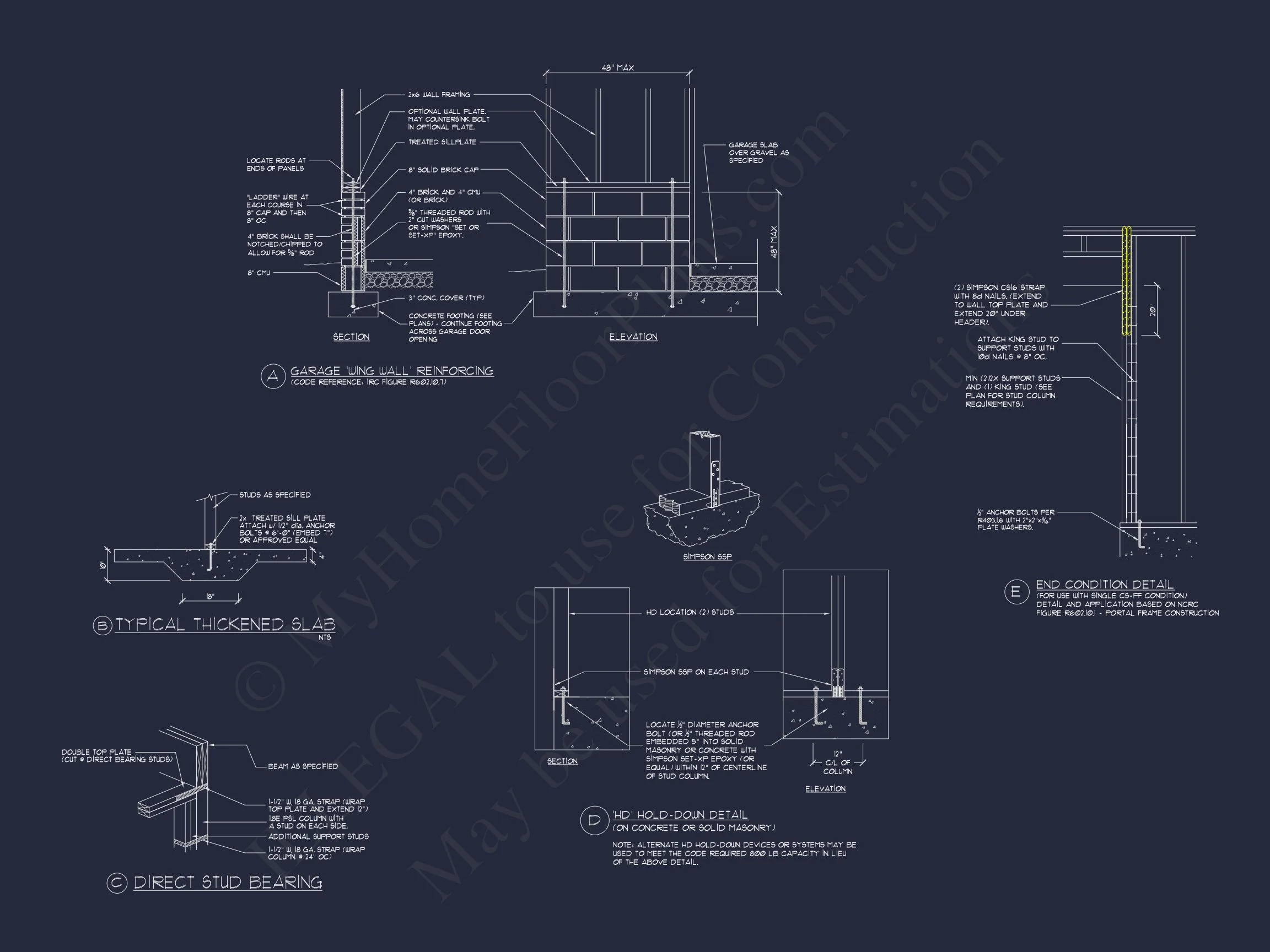 Beautiful house Plan with CAD Blueprint and Architectural Designs