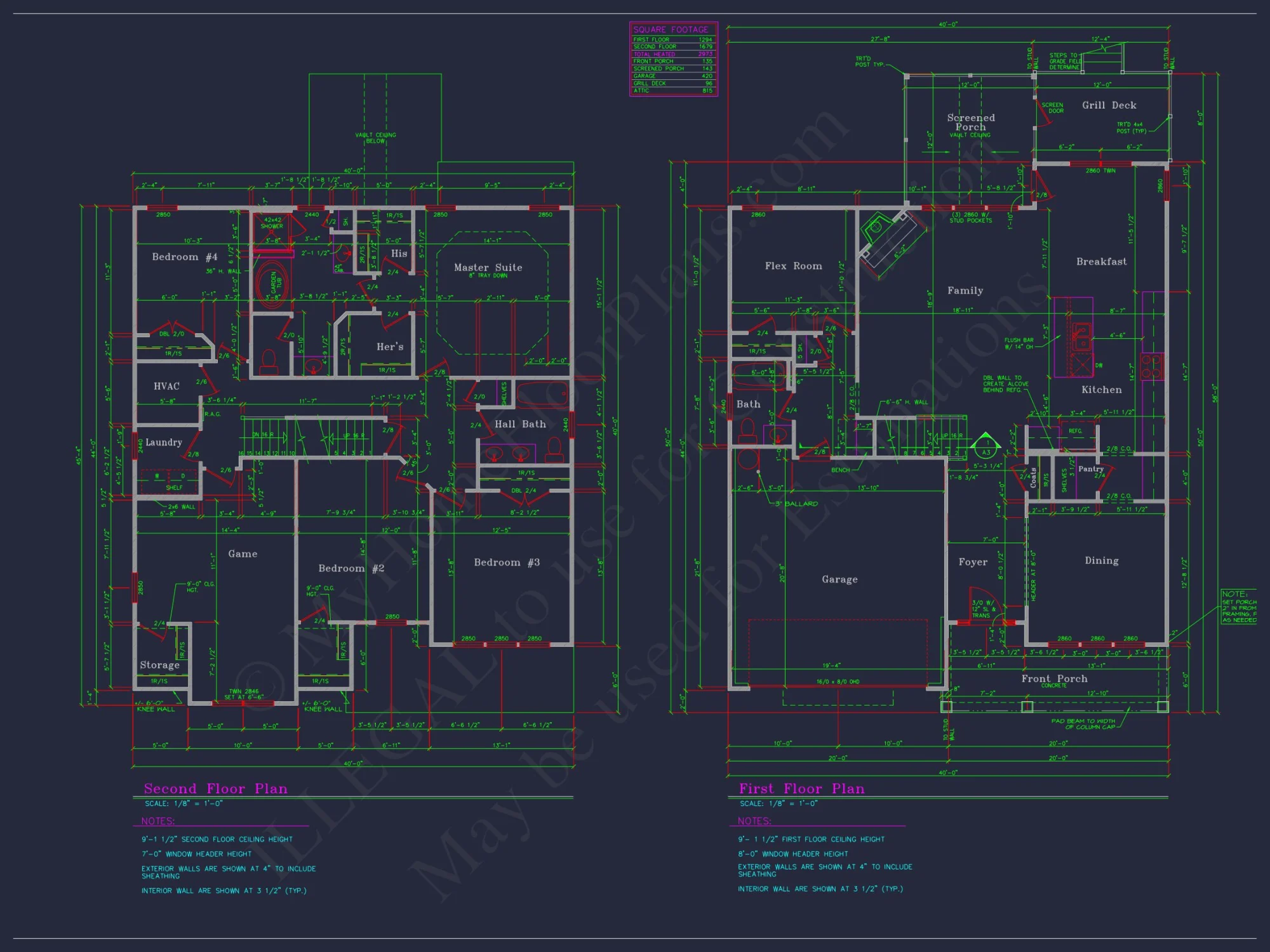 Floor Plan & CAD Blueprint