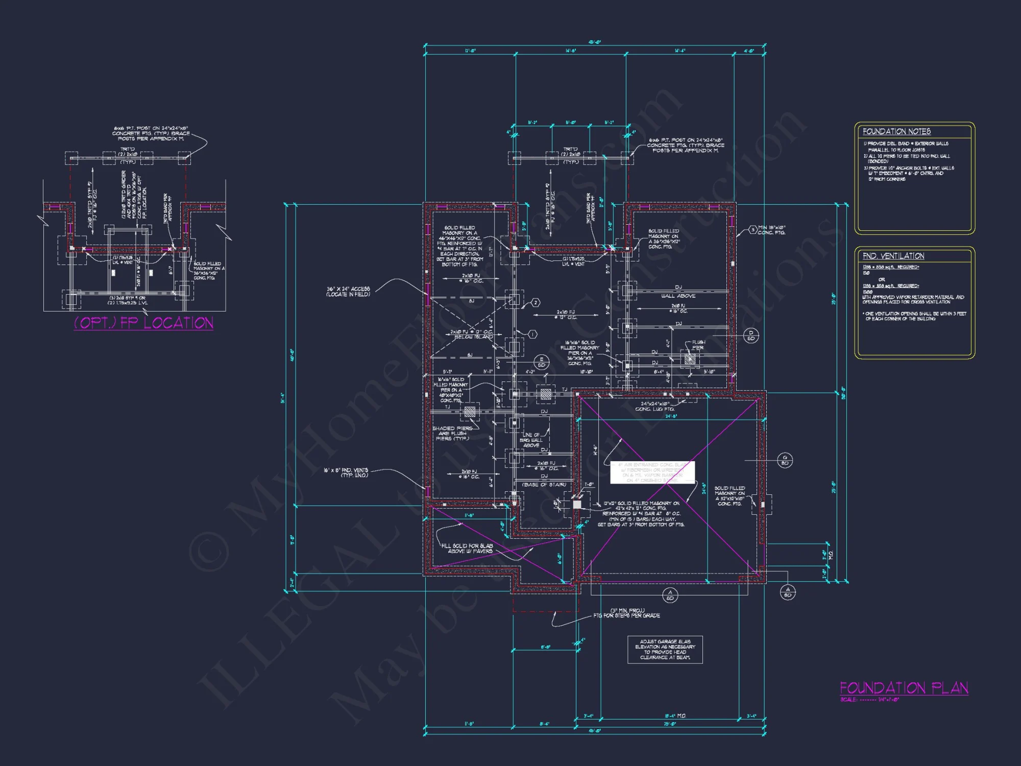 Charming house Blueprints: 2.5 Story Floor Plan Designs in CAD