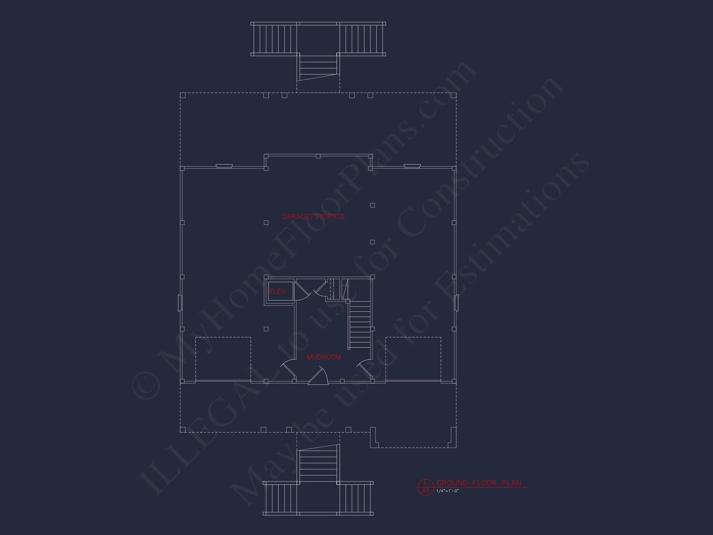 13-KACZY HOUSE PLAN - Effortless Coastal Living: House Floor Plan with CAD Designs 5 Effortless Coastal Living: house Floor Plan with CAD Designs