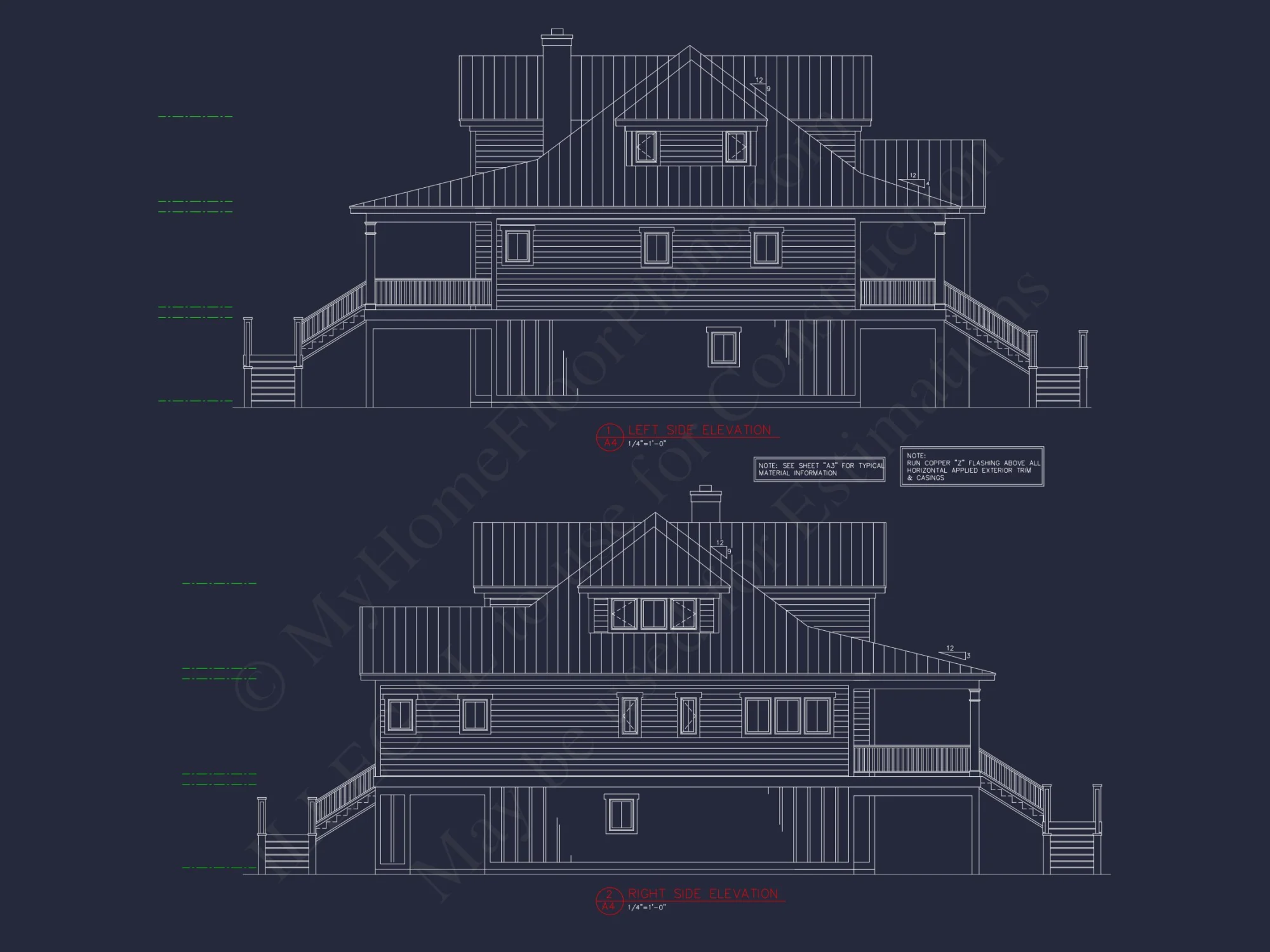 Effortless Coastal Living: house Floor Plan with CAD Designs
