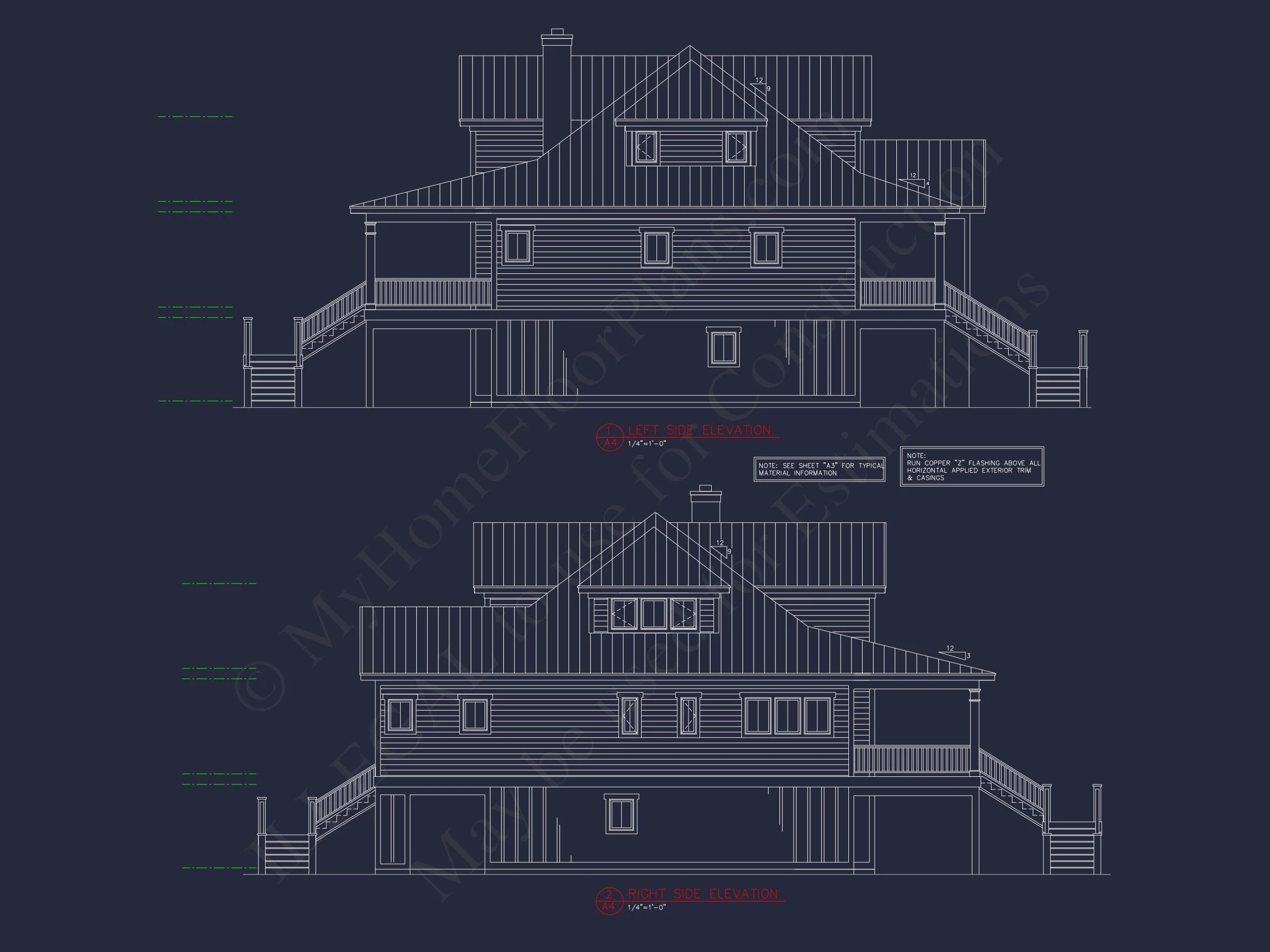 13-KACZY HOUSE PLAN - Effortless Coastal Living: House Floor Plan with CAD Designs 3 Effortless Coastal Living: house Floor Plan with CAD Designs