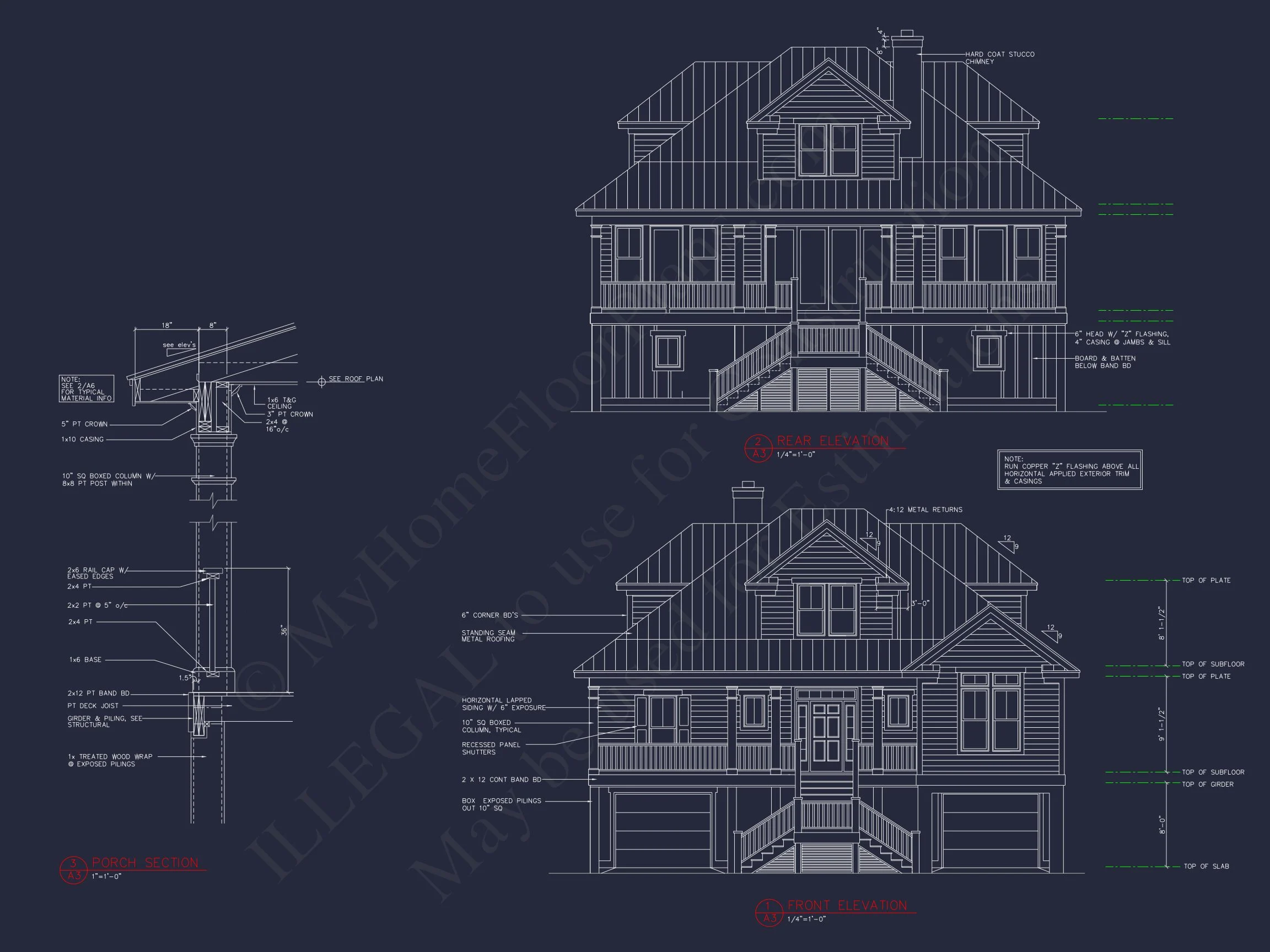 13-KACZY HOUSE PLAN - Effortless Coastal Living: House Floor Plan with CAD Designs 2 Effortless Coastal Living: house Floor Plan with CAD Designs