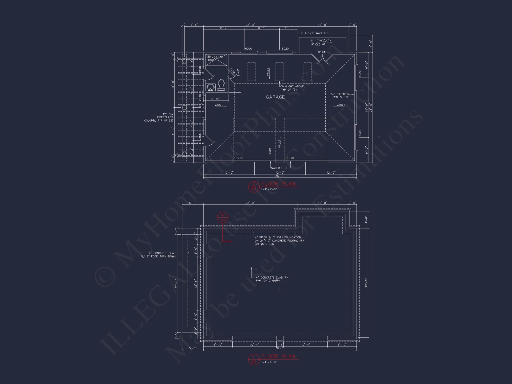 Elegant house Floor Plan CAD Design with 1.5-Story Blueprint