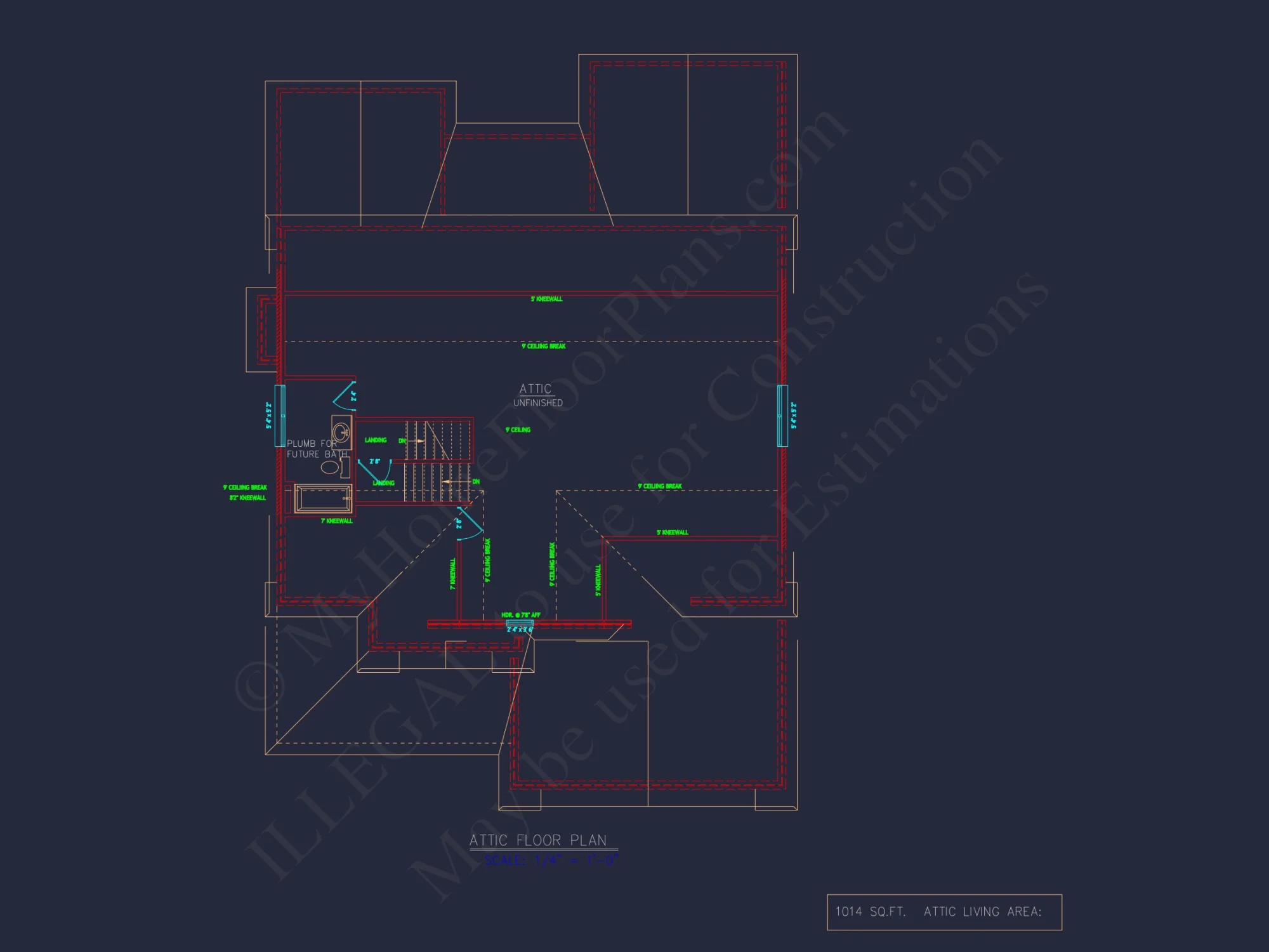 Custom house Plan with 4 Bedrooms and 2 Garage Bays