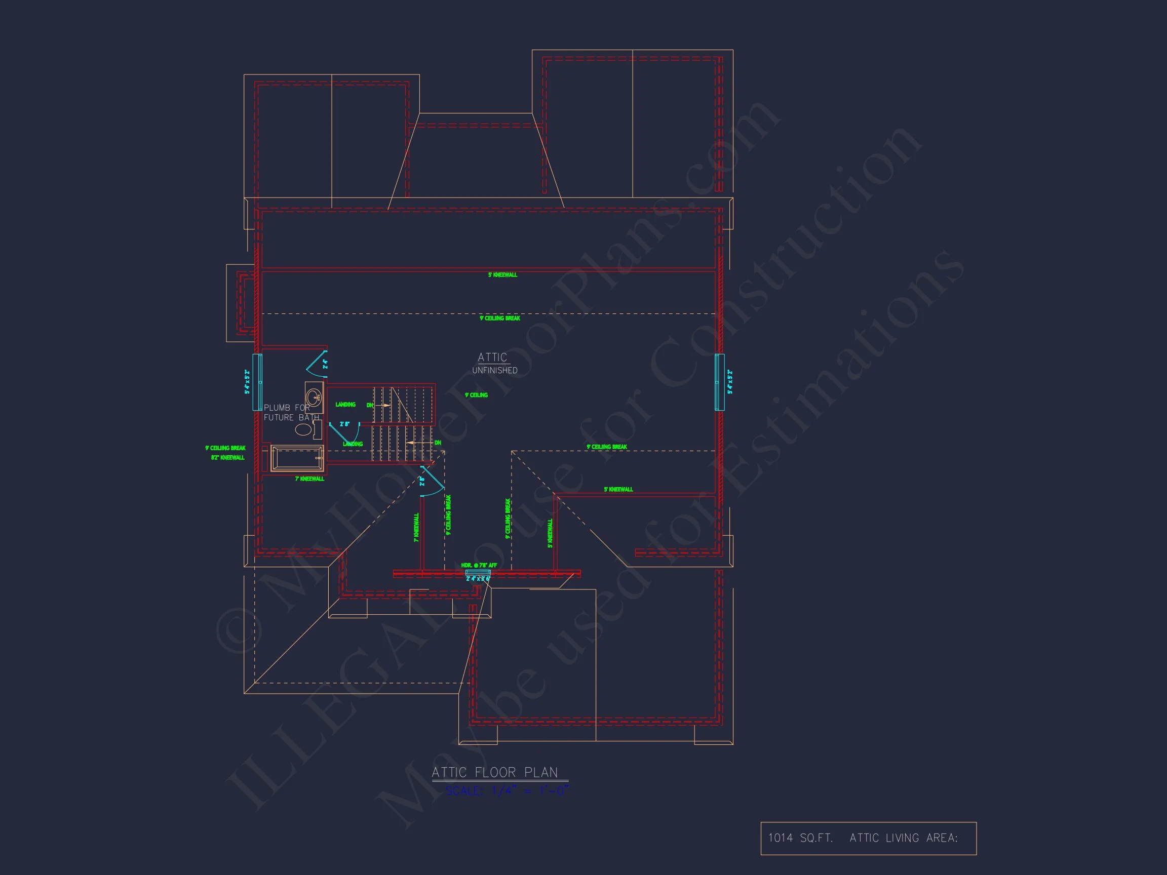 Custom house Plan with 4 Bedrooms and 2 Garage Bays