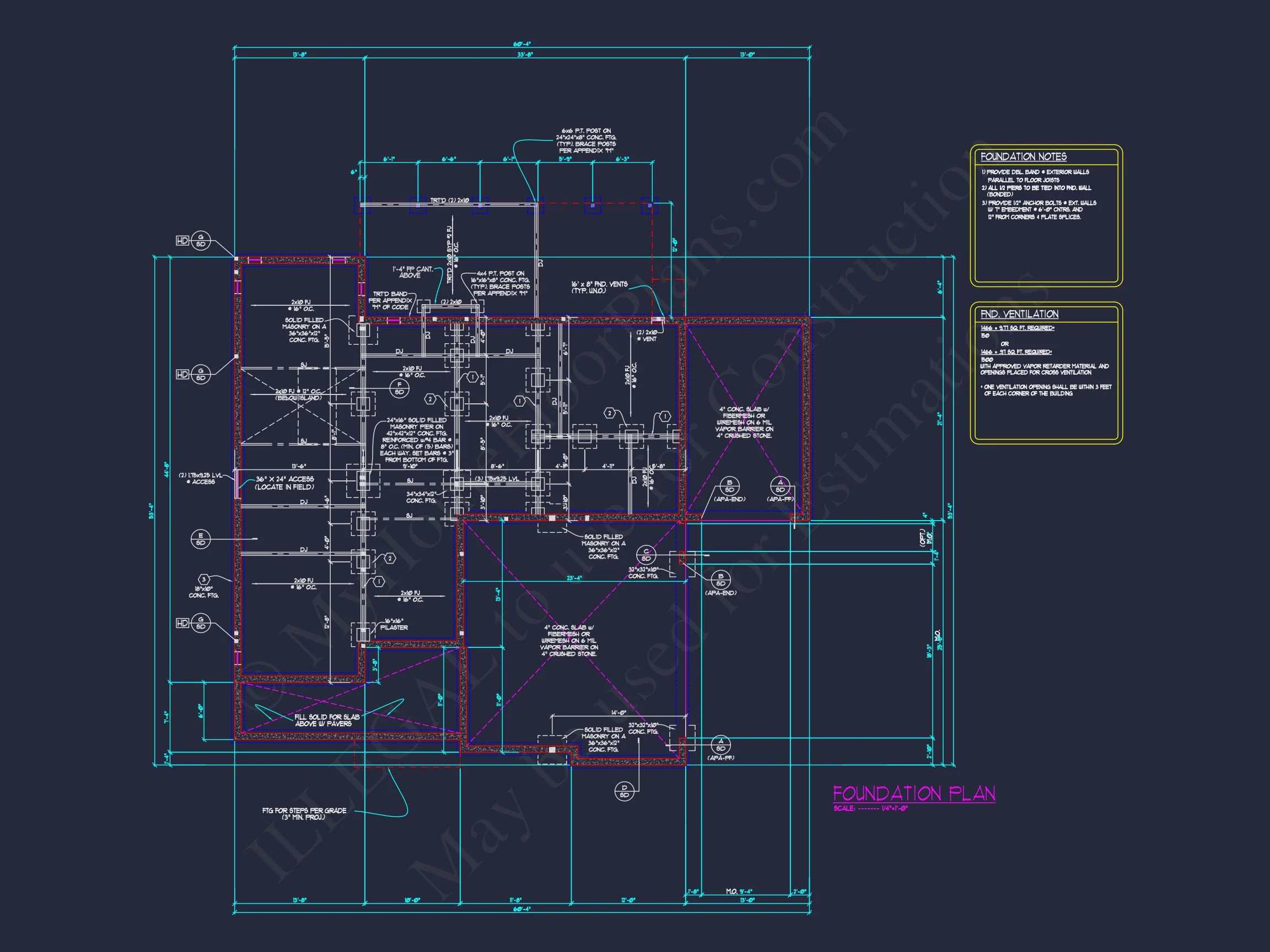 13-1985 HOUSE PLAN - Detailed House Plan Blueprint with Traditional Architecture 11 Detailed house Plan Blueprint with Traditional Architecture