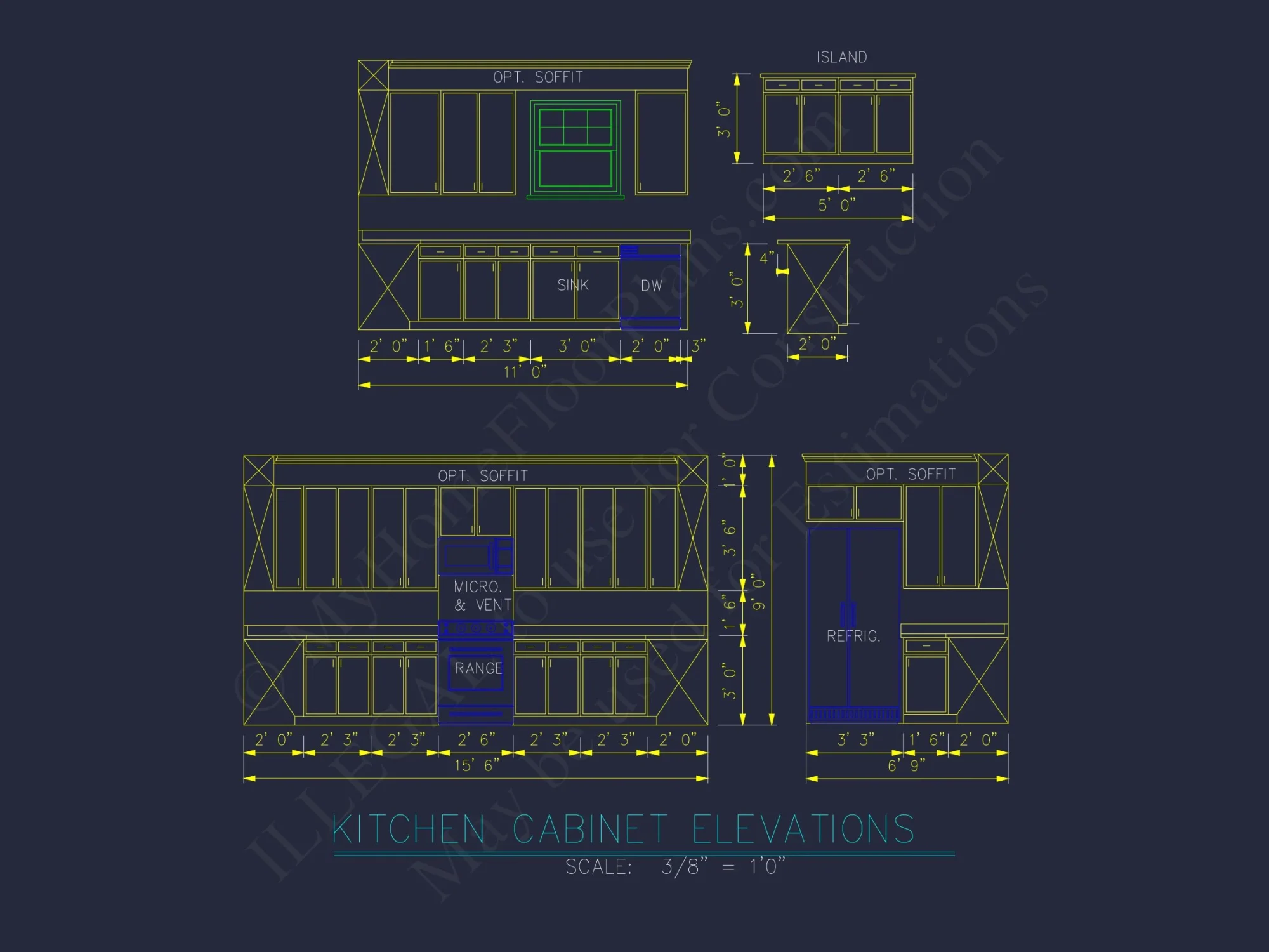 Elegant house Floor Plan - 5 Bedroom CAD Designs & Blueprint