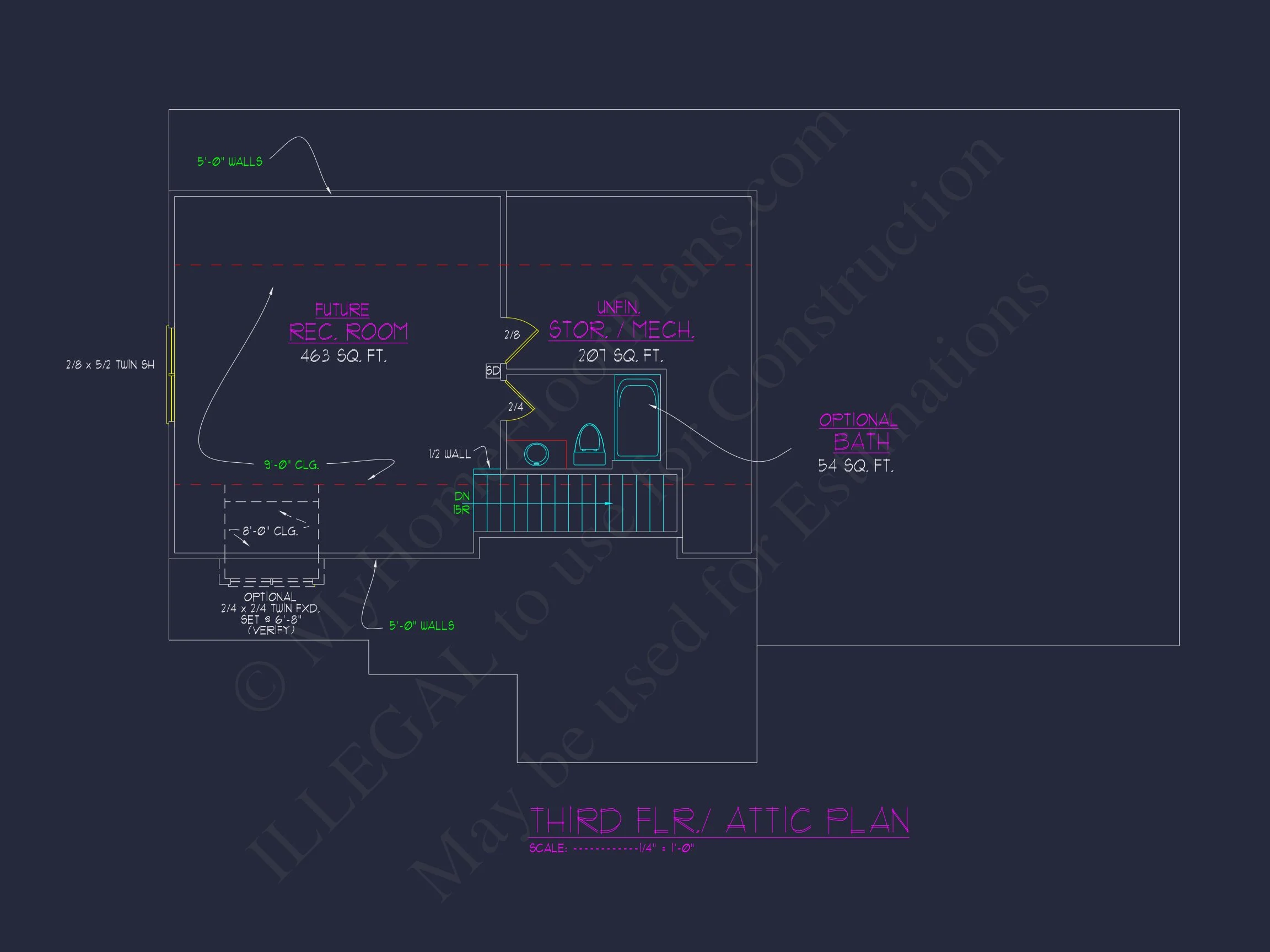 13-1965 HOUSE PLAN - Classic Colonial Farmhouse House Plan with 2.5 Floors & CAD 6 Classic Colonial Farmhouse house Plan with 2.5 Floors & CAD