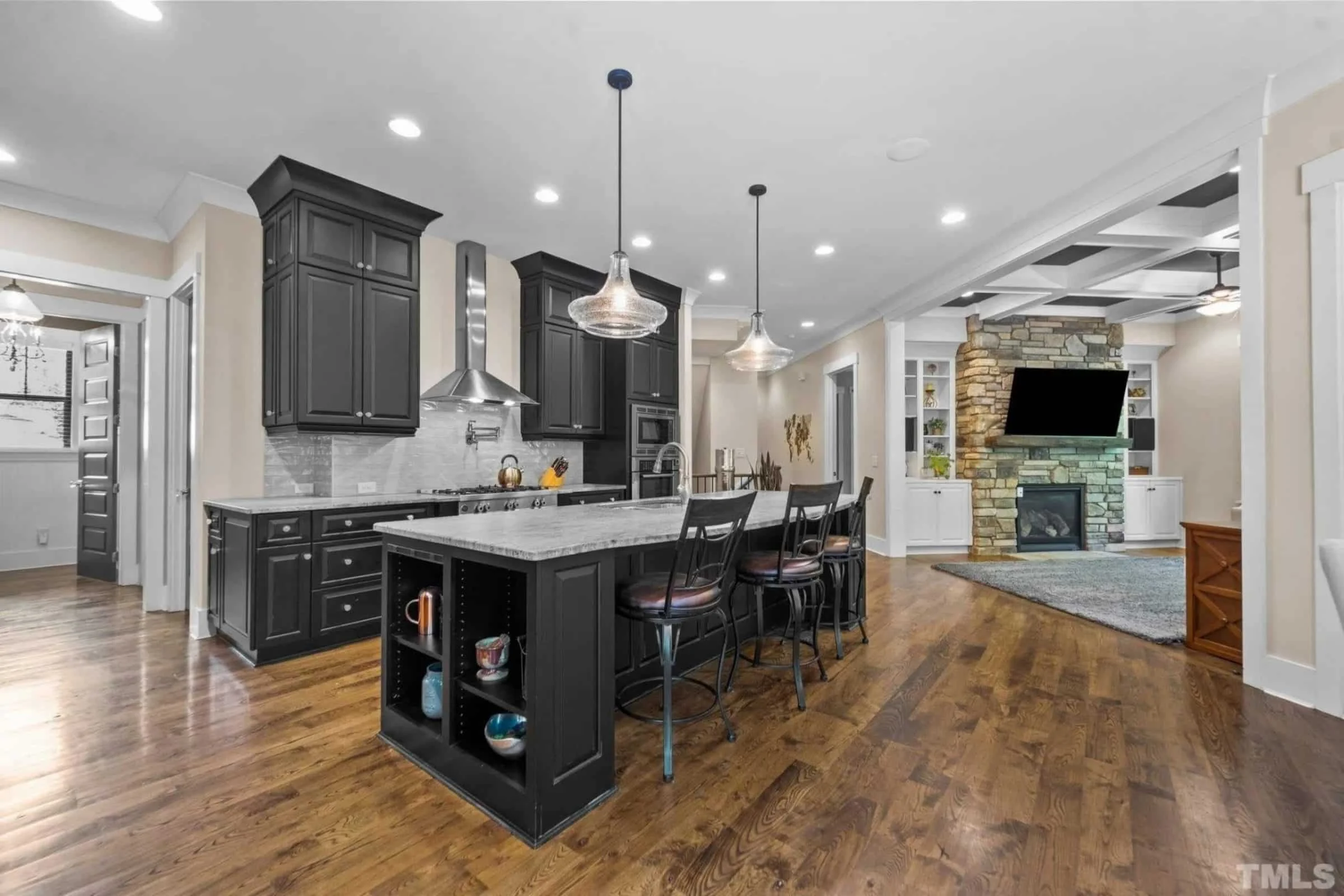 Stunning Craftsman house Design with 3 Floors and CAD Plan