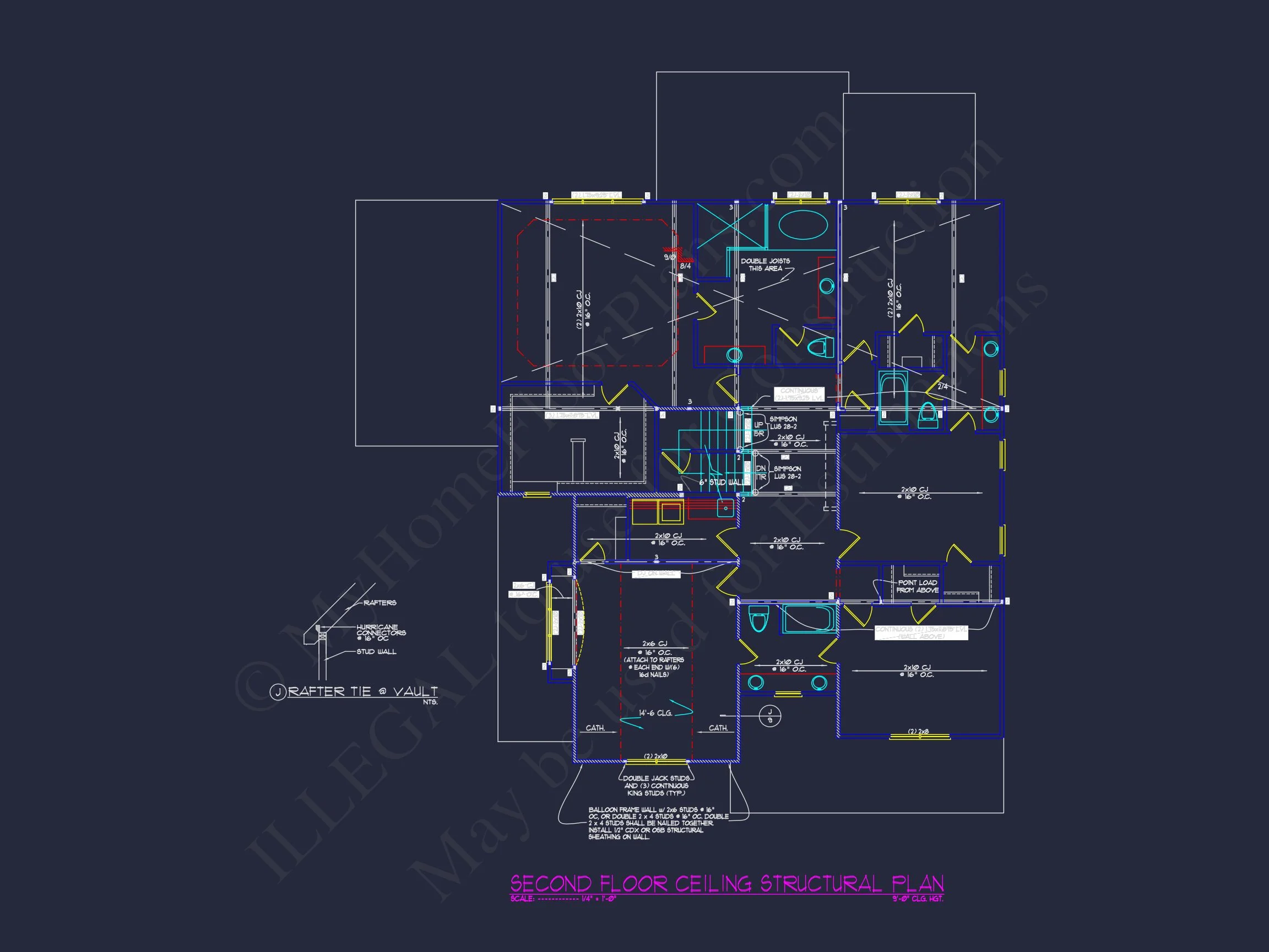 Elegant house Plan with CAD Floor Plan & Traditional Design