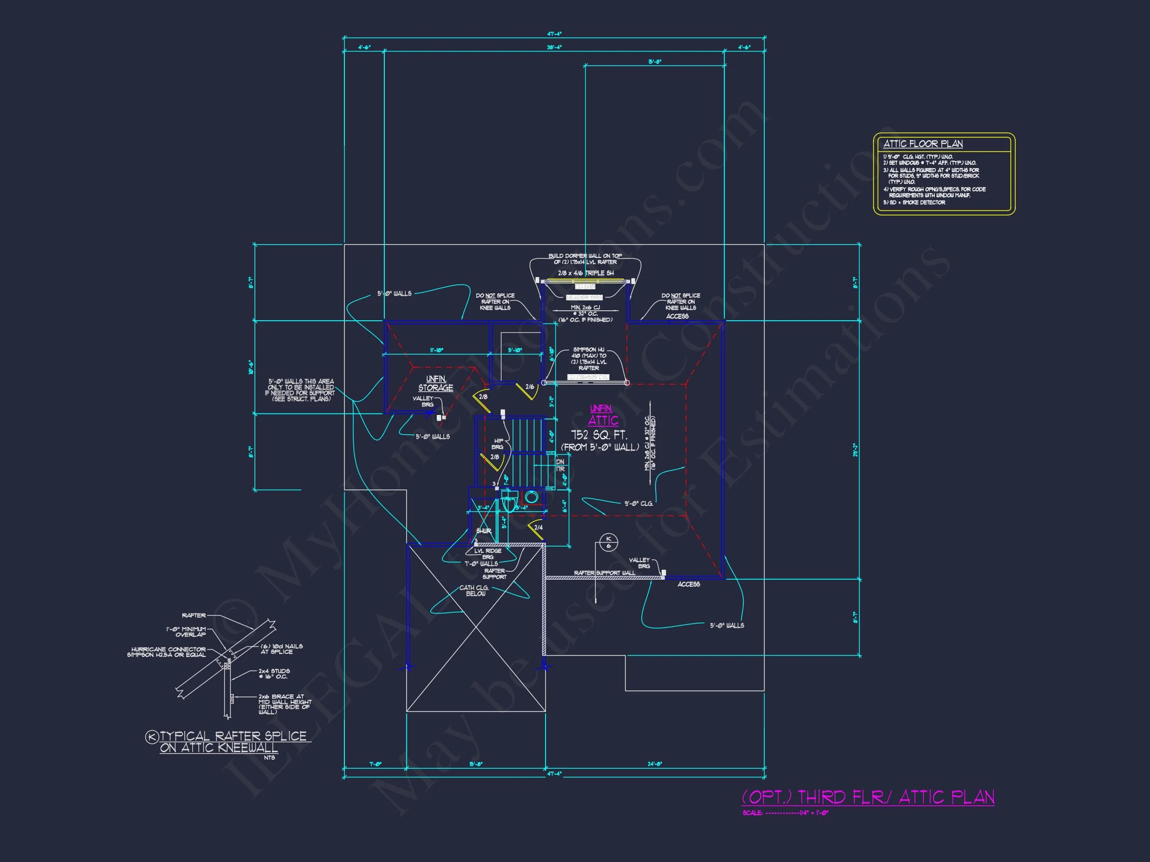Elegant house Plan with CAD Floor Plan & Traditional Design
