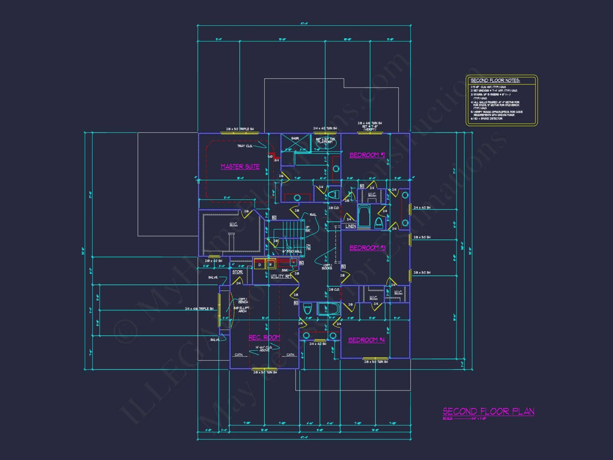 Elegant house Plan with CAD Floor Plan & Traditional Design