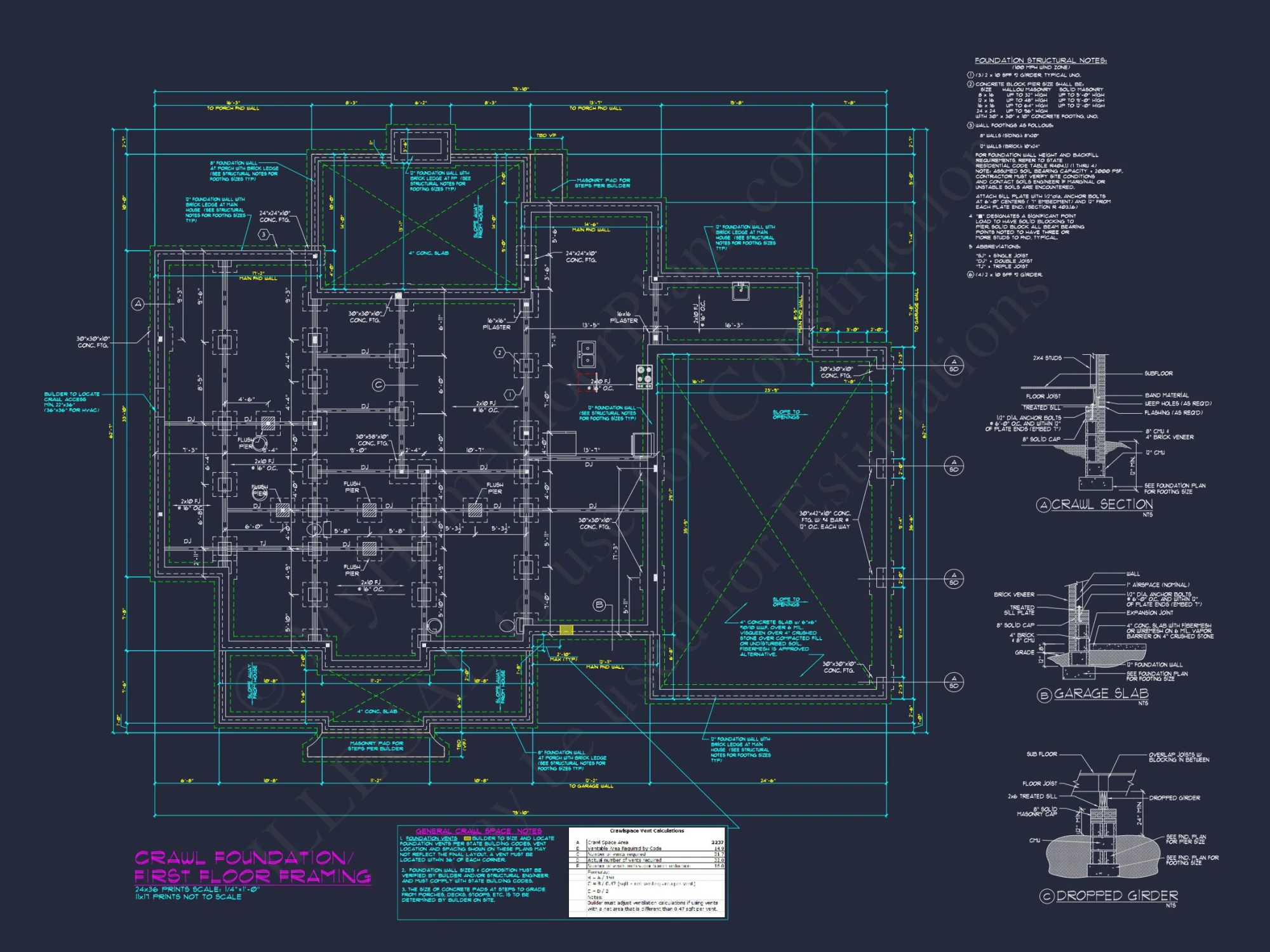 Custom house Floor Plan: Traditional Colonial Designs