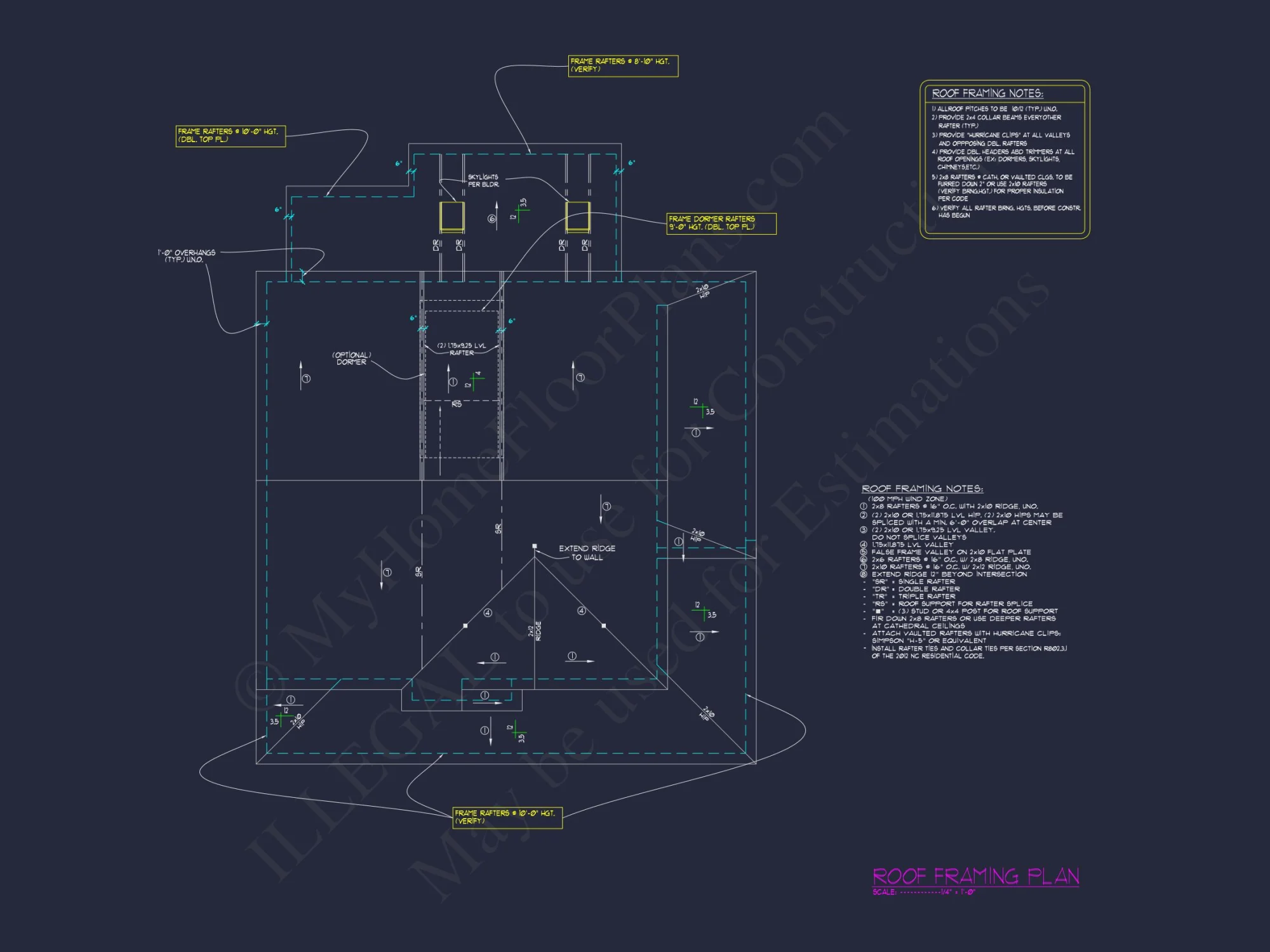 Elegant house Design Floor Plan with CAD Blueprint Designs