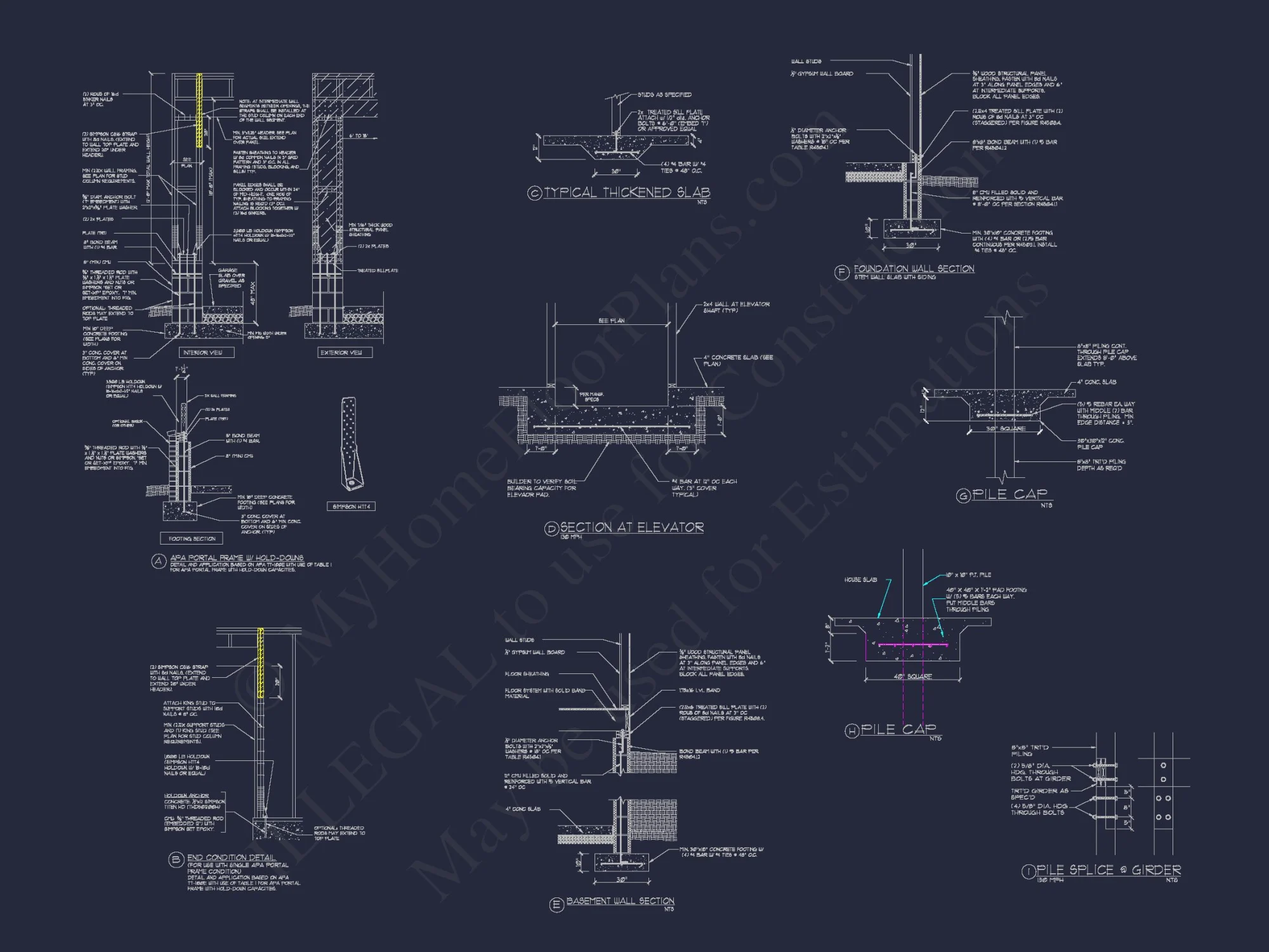 Coastal Floor Plan with Wraparound Porch