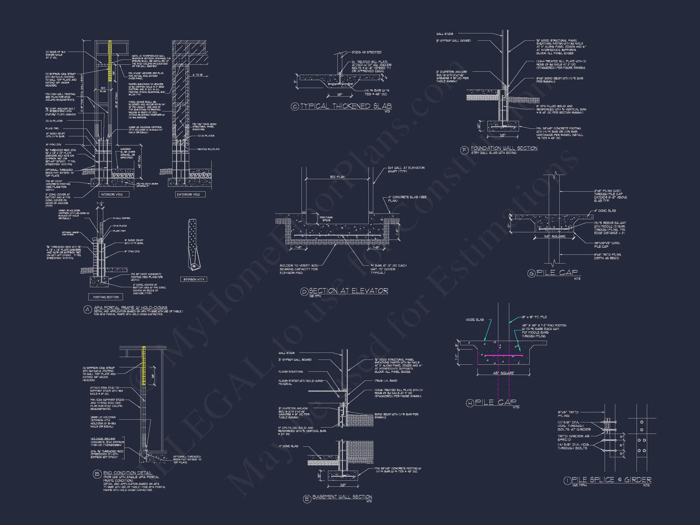 13-1822 HOUSE PLAN - Beach House Design | Coastal Floor Plan with Wraparound Porch 21 Coastal Floor Plan with Wraparound Porch