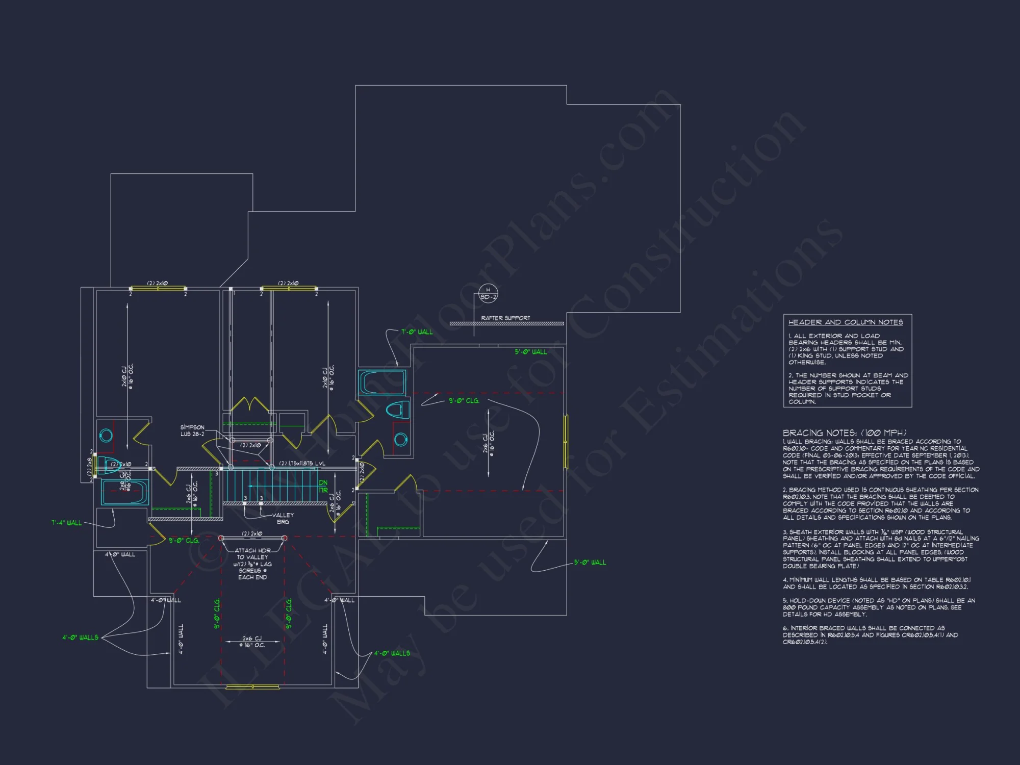 Elegant house Plan with 4 Bedrooms, CAD Design & Spacious Blueprint