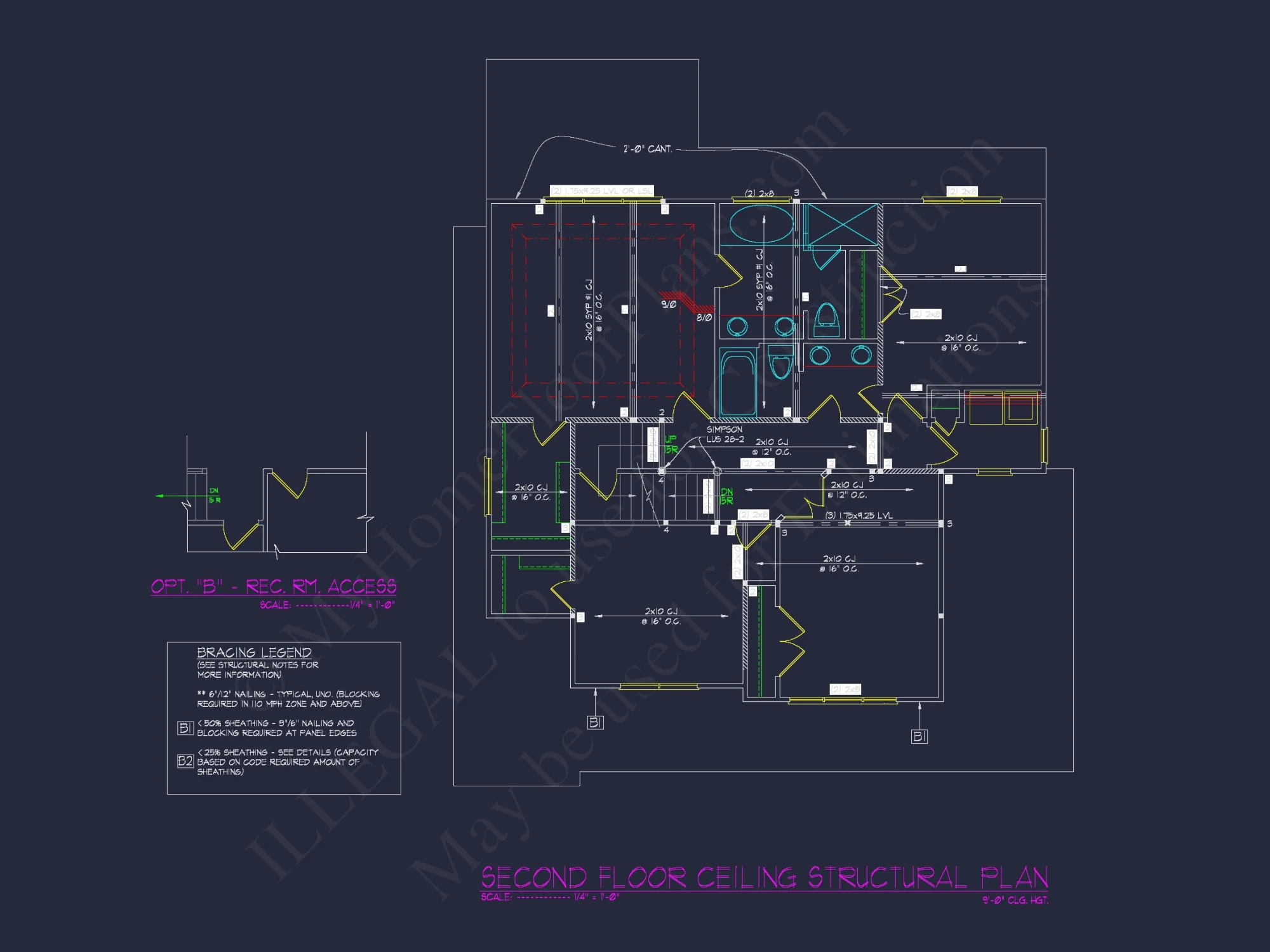 Luxury house Floor Plans with CAD & Blueprint Architecture Designs