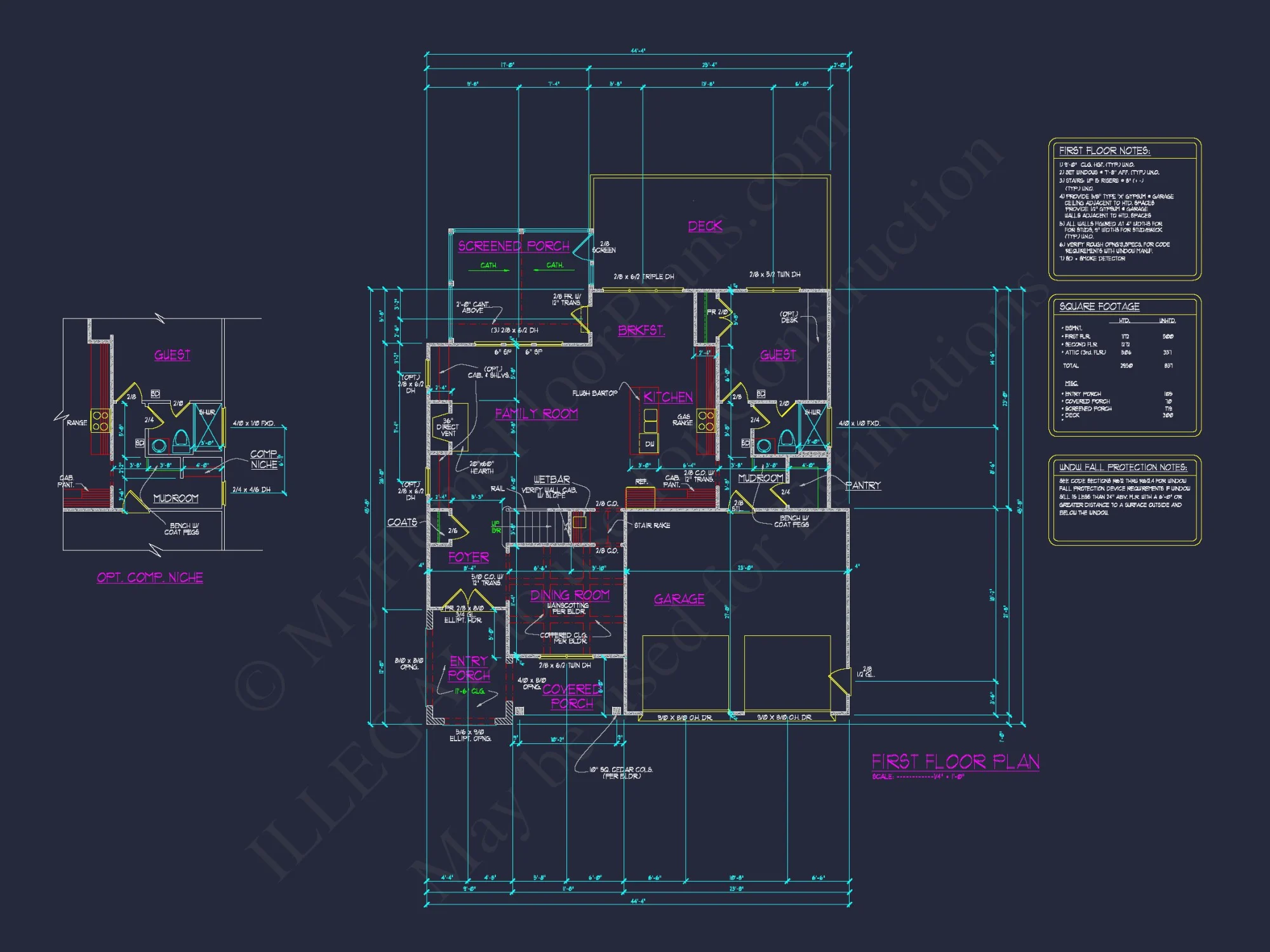 Luxury house Floor Plans with CAD & Blueprint Architecture Designs