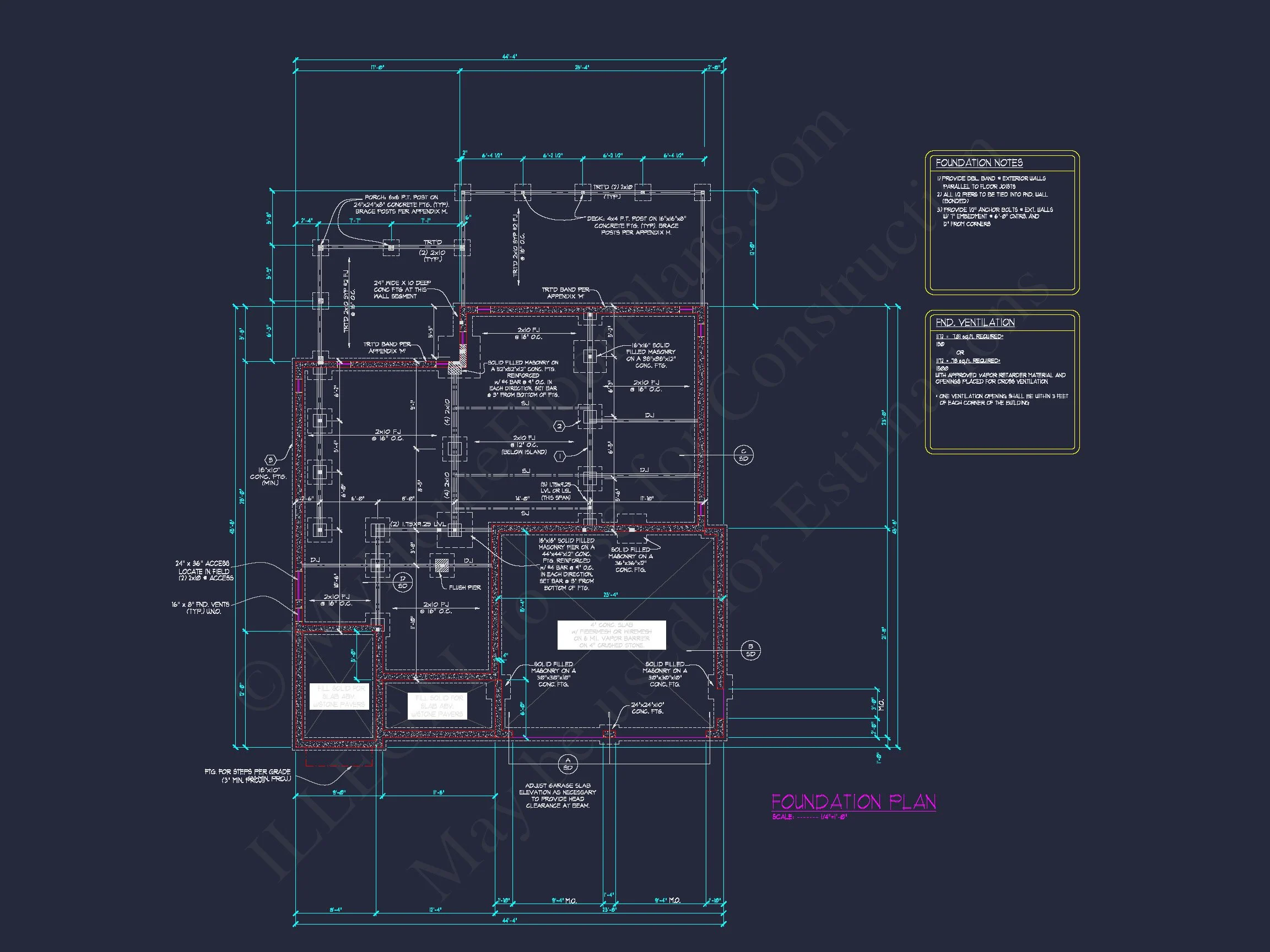 Luxury house Floor Plans with CAD & Blueprint Architecture Designs