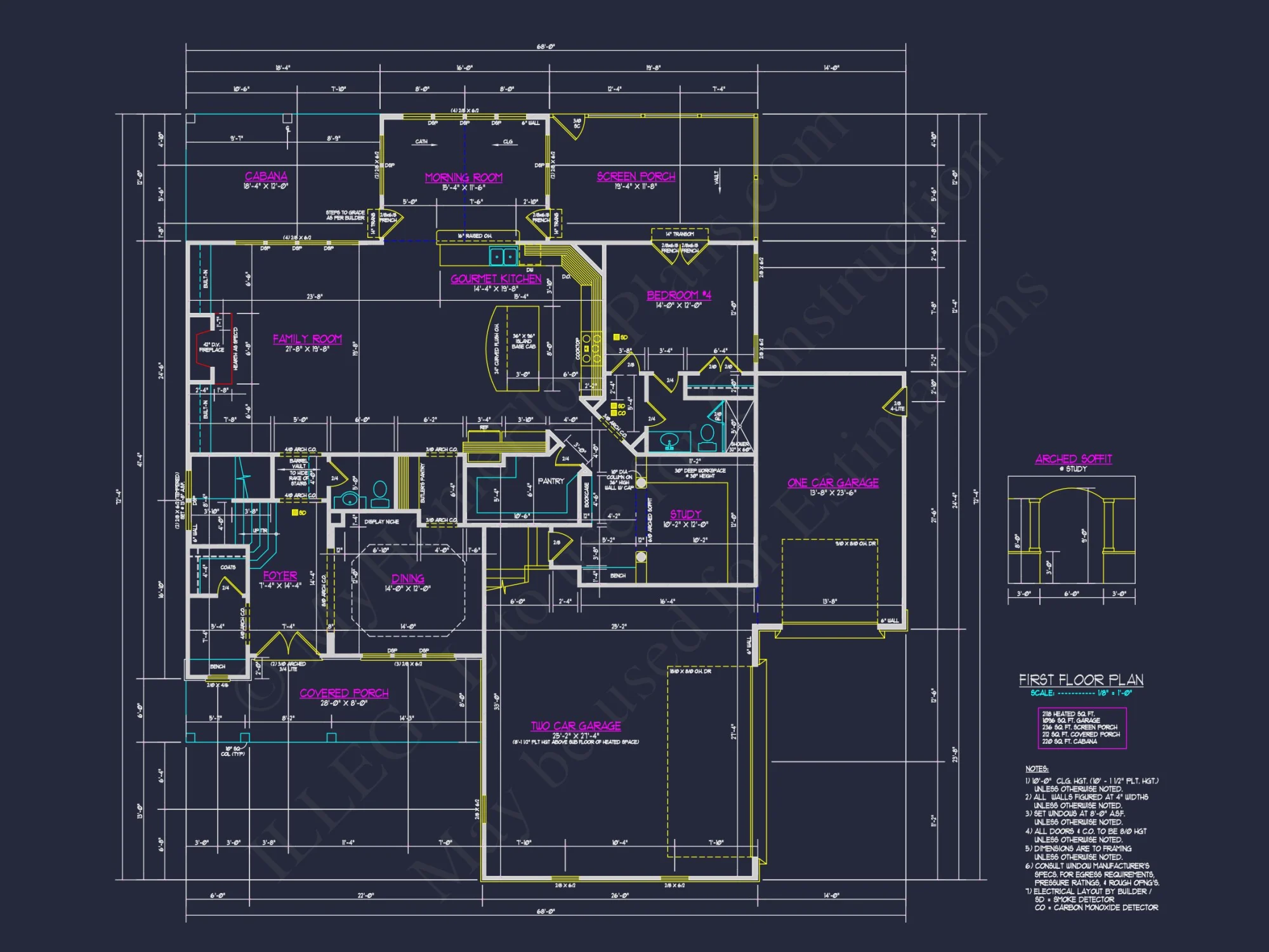 Craftsman house Plan: Spacious 2-Story Floor Blueprint Designs