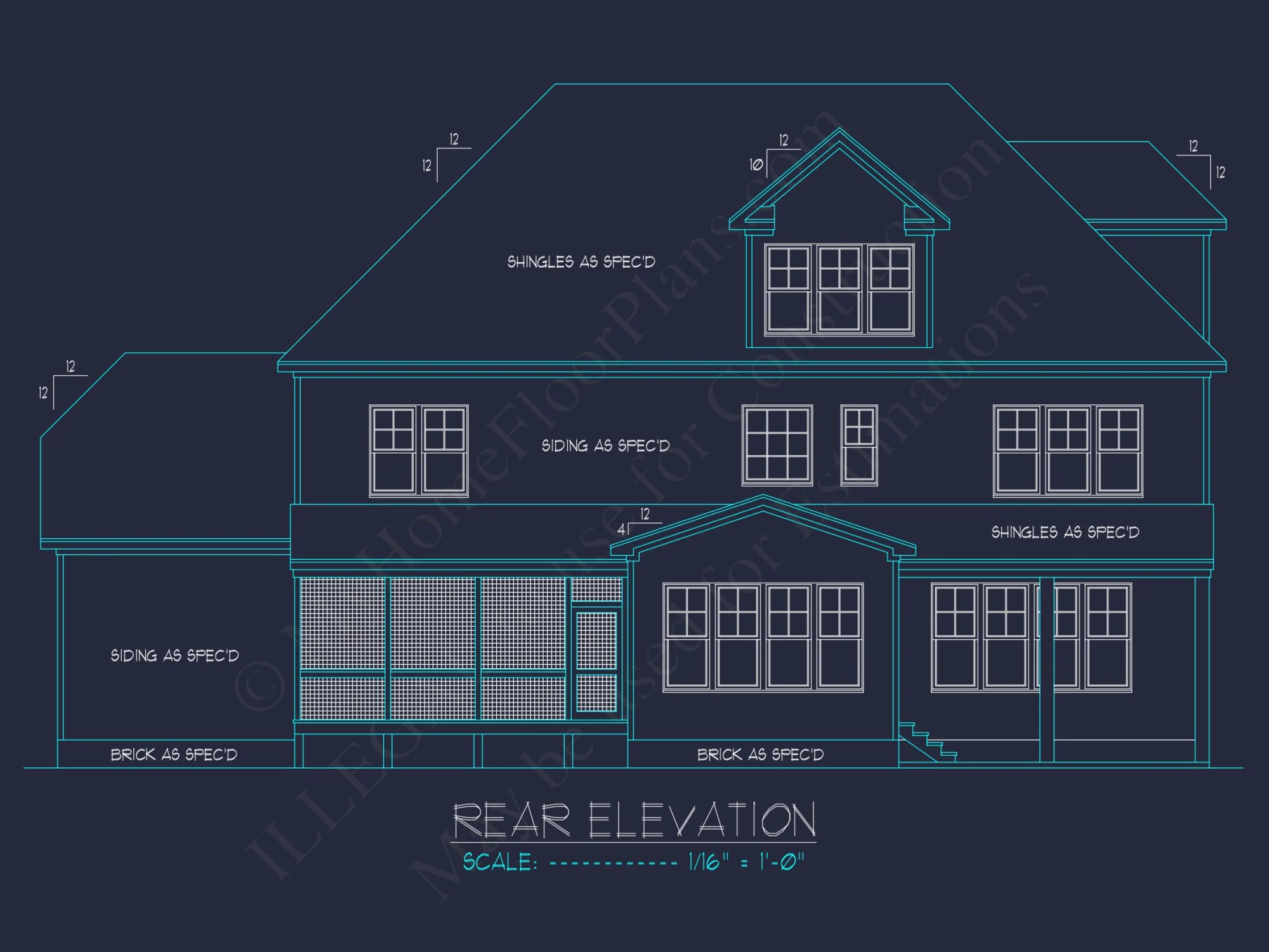 Craftsman house Plan: Spacious 2-Story Floor Blueprint Designs