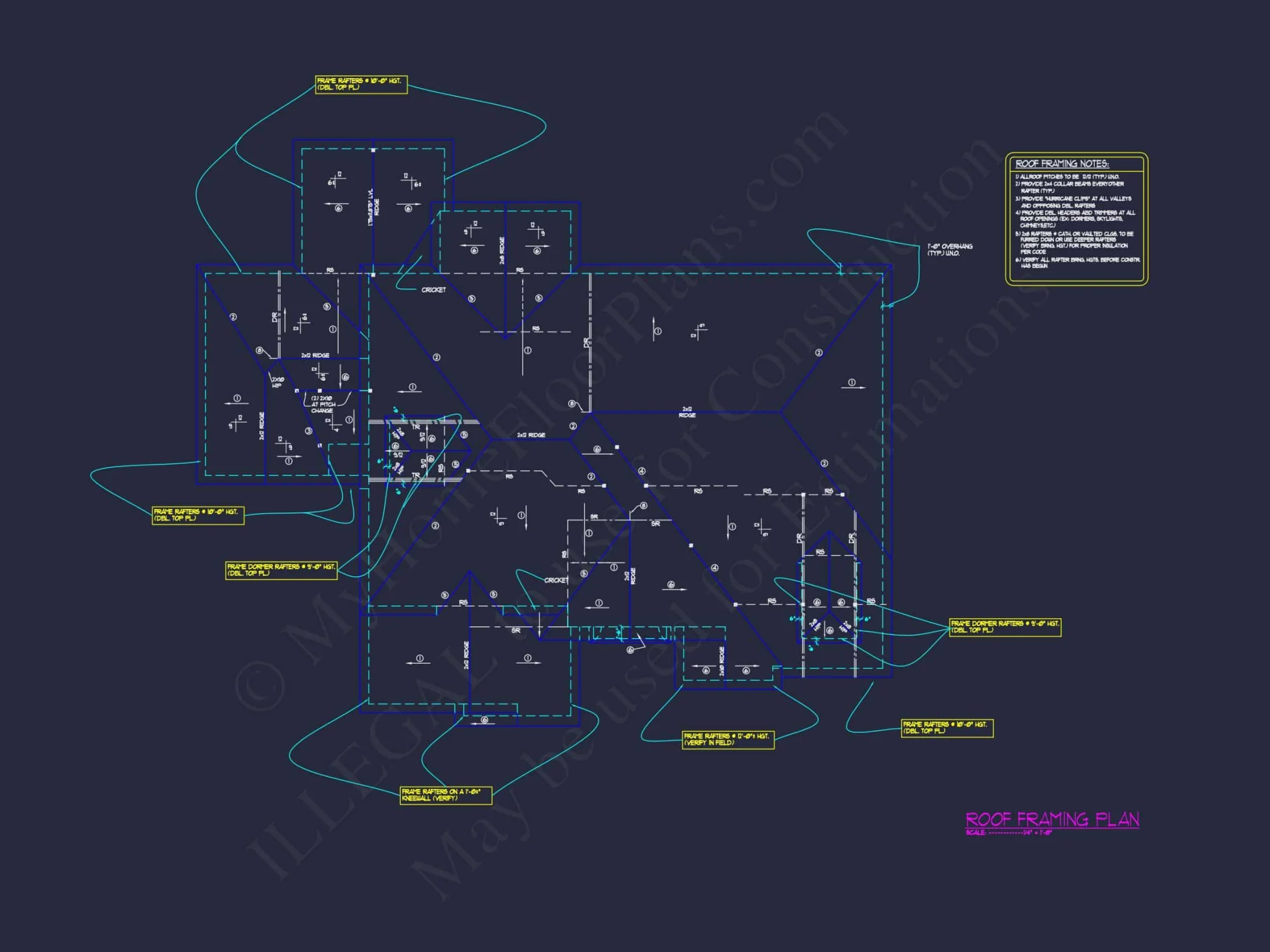 Classic house Floor Plan with Architectural Designs & Features