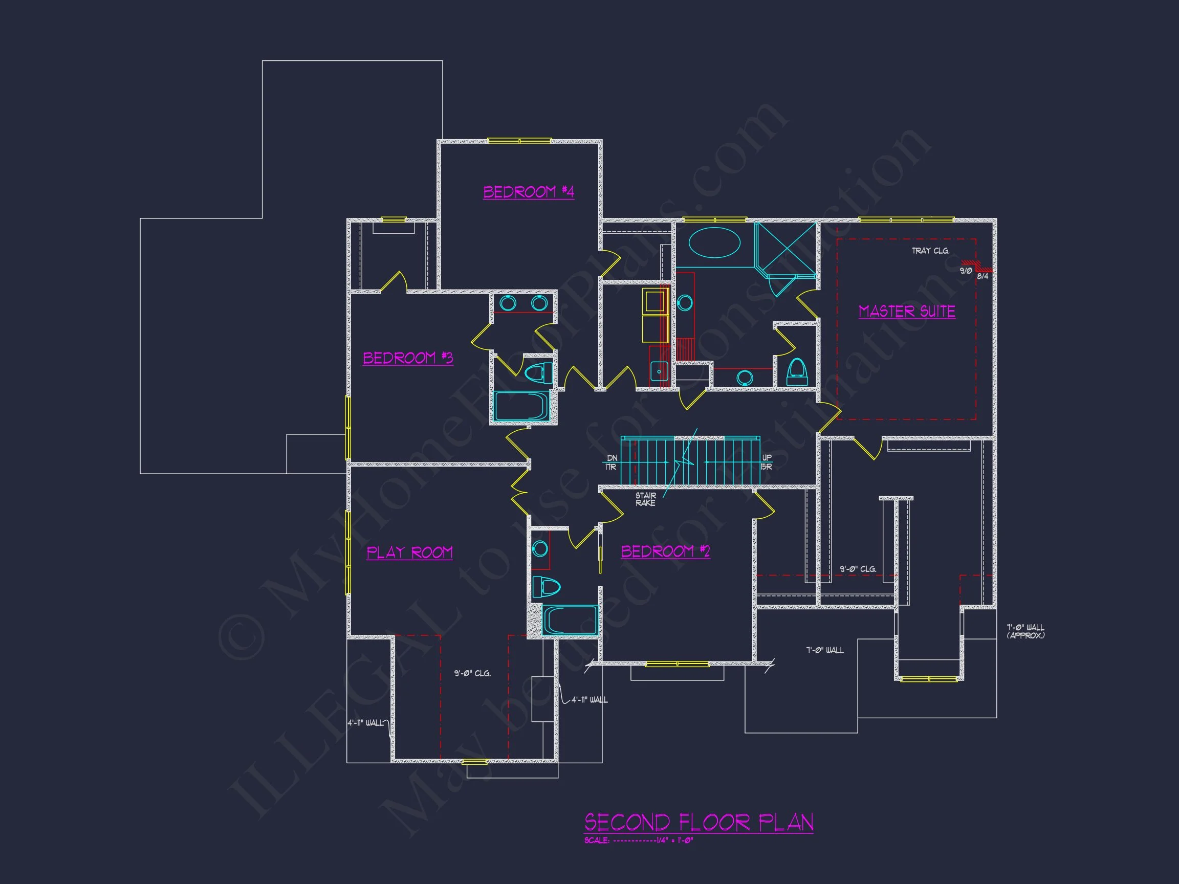 13-1604 HOUSE PLAN - Classic House Floor Plan with Architectural Designs & Features 9 Classic house Floor Plan with Architectural Designs & Features